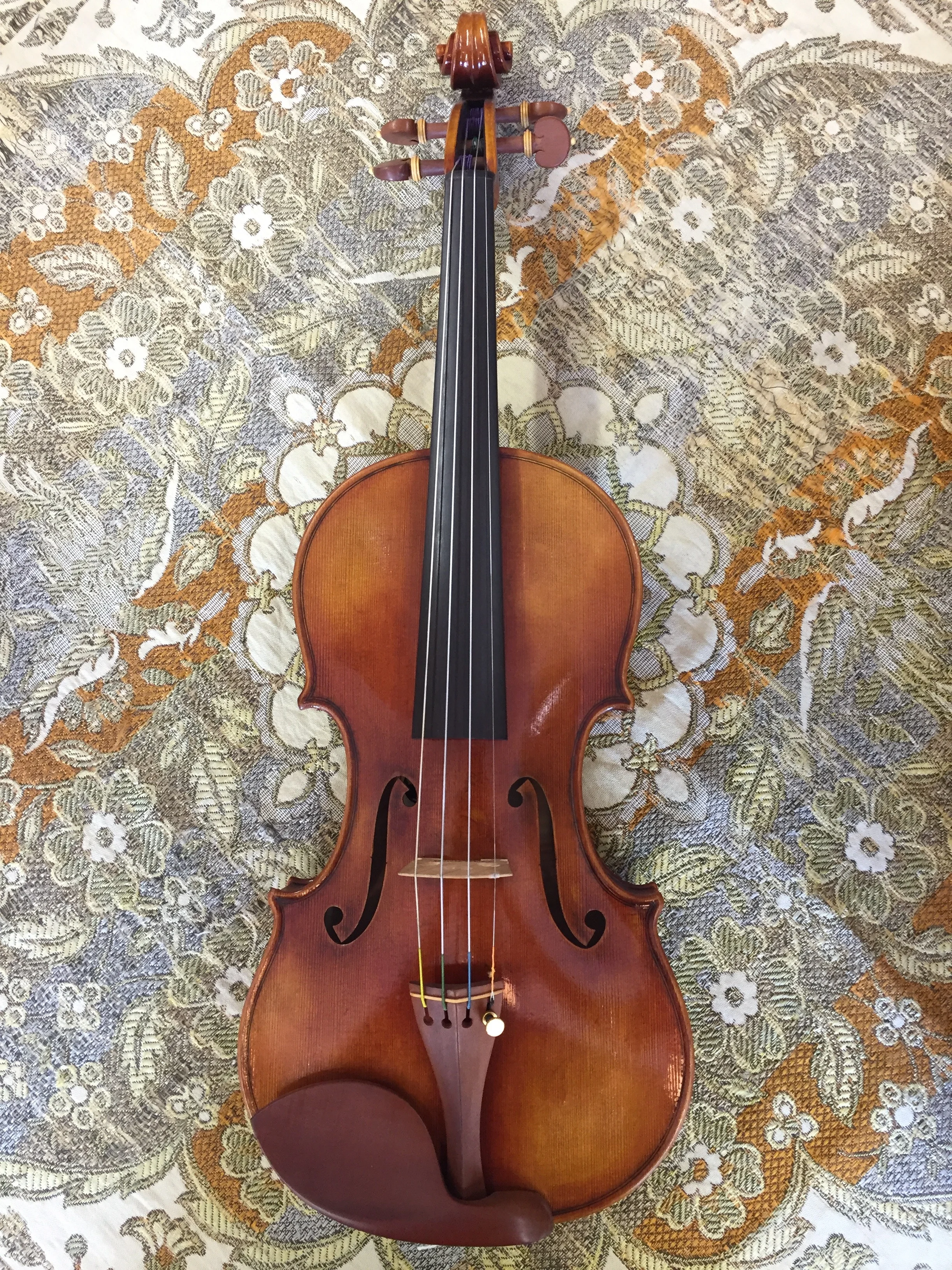 Tuisa Strings Violin Shop Ming Zhiang Zhu European Tonewood Guarneri Model Violin Top.jpg