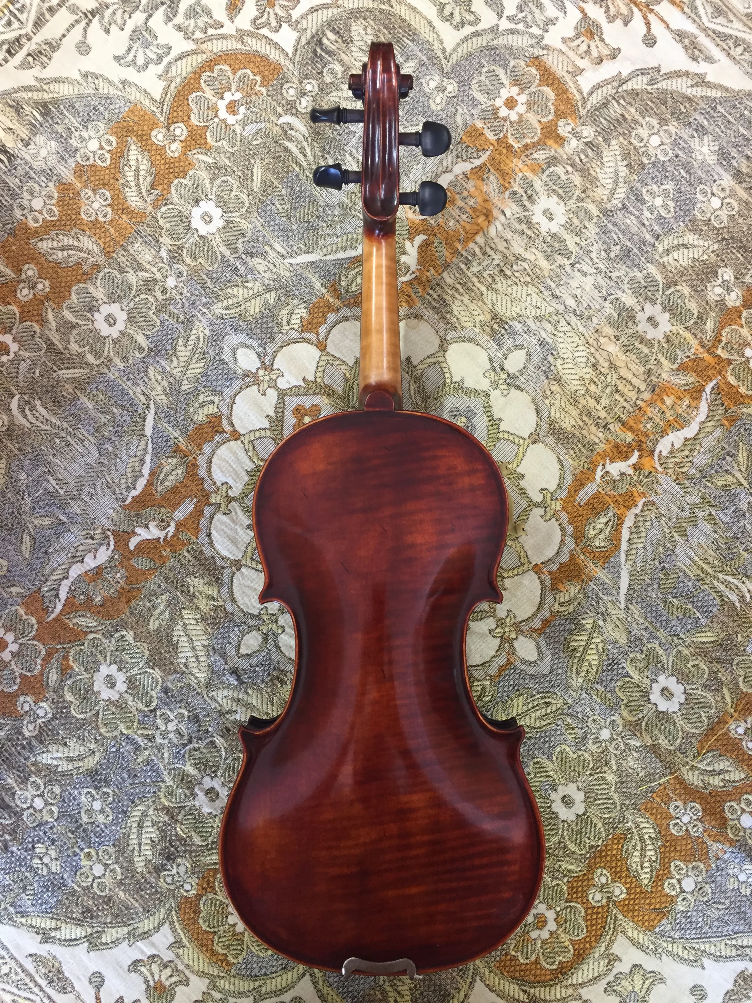 Tulsa Strings Violin Shop - Albert Nebel 1:2 Violin Back.JPG