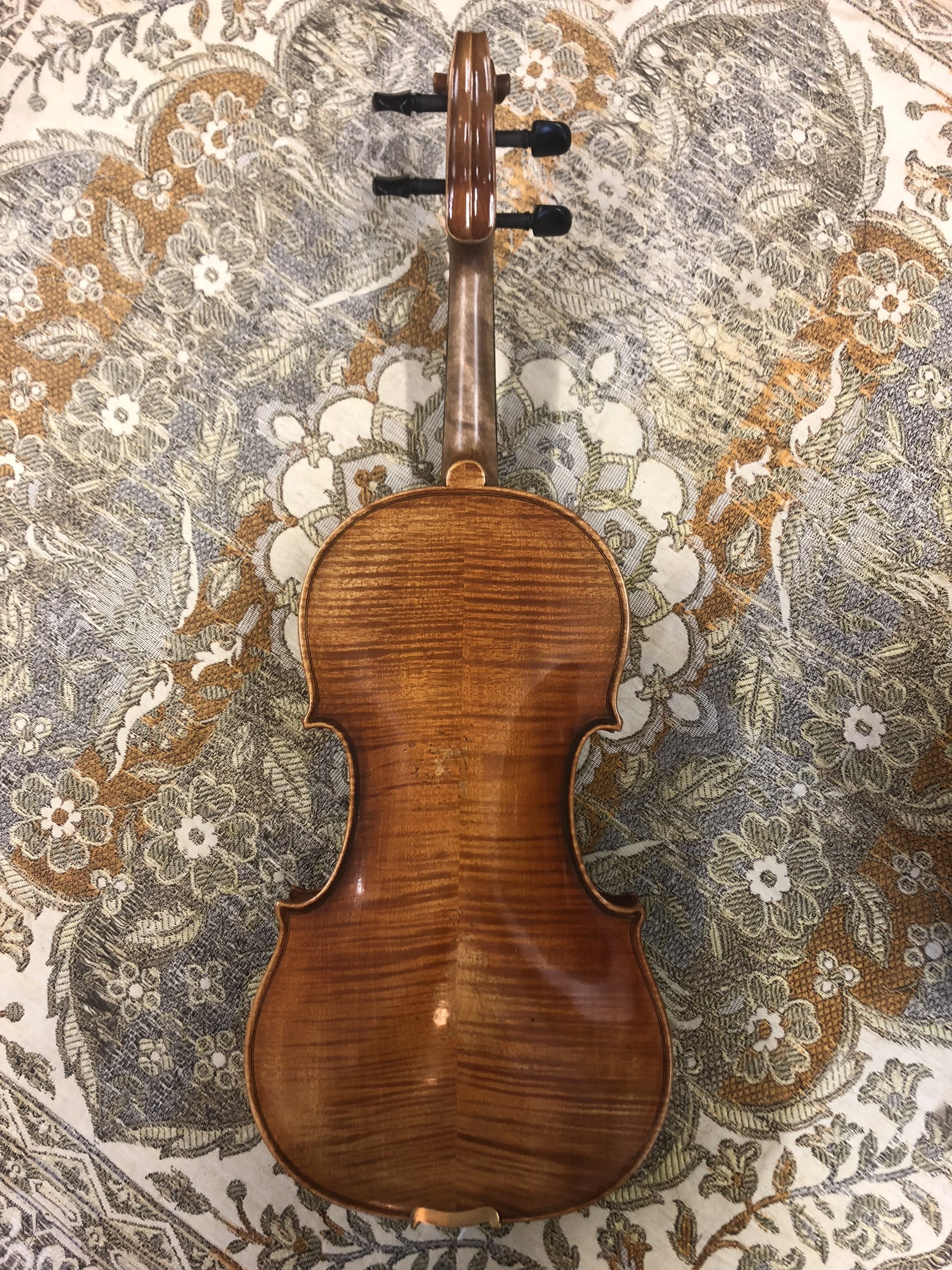 Tulsa Strings Violin Shop -Camillo Callegari Guarneri Model Violin Back.jpg