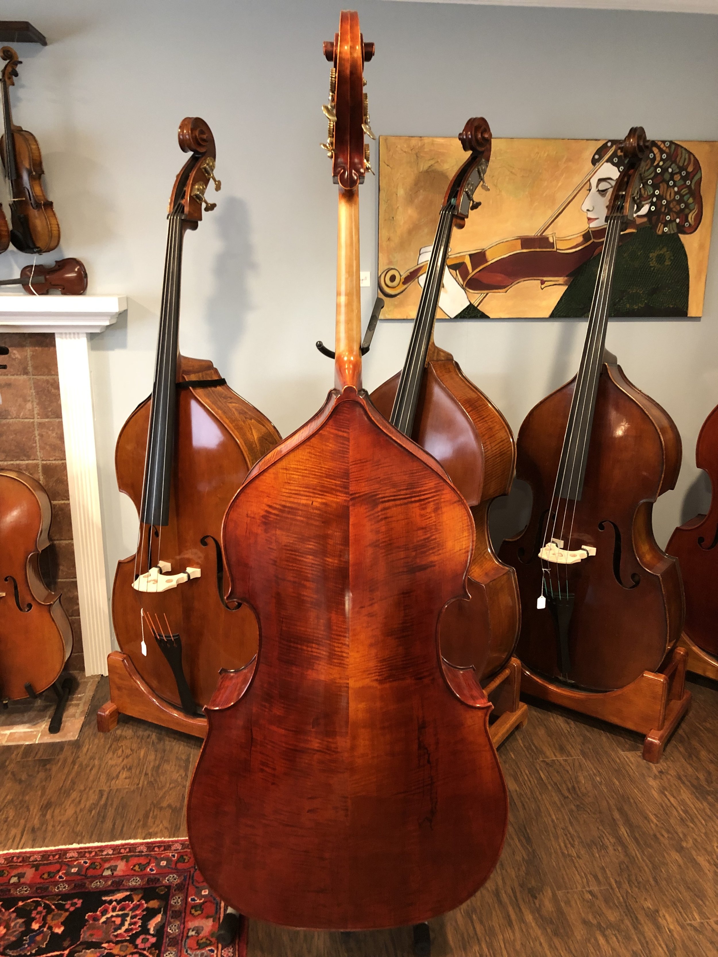 Tulsa Strings Violin Shop -3:4 VB305 Eastman Model 305 Bass Top.jpg