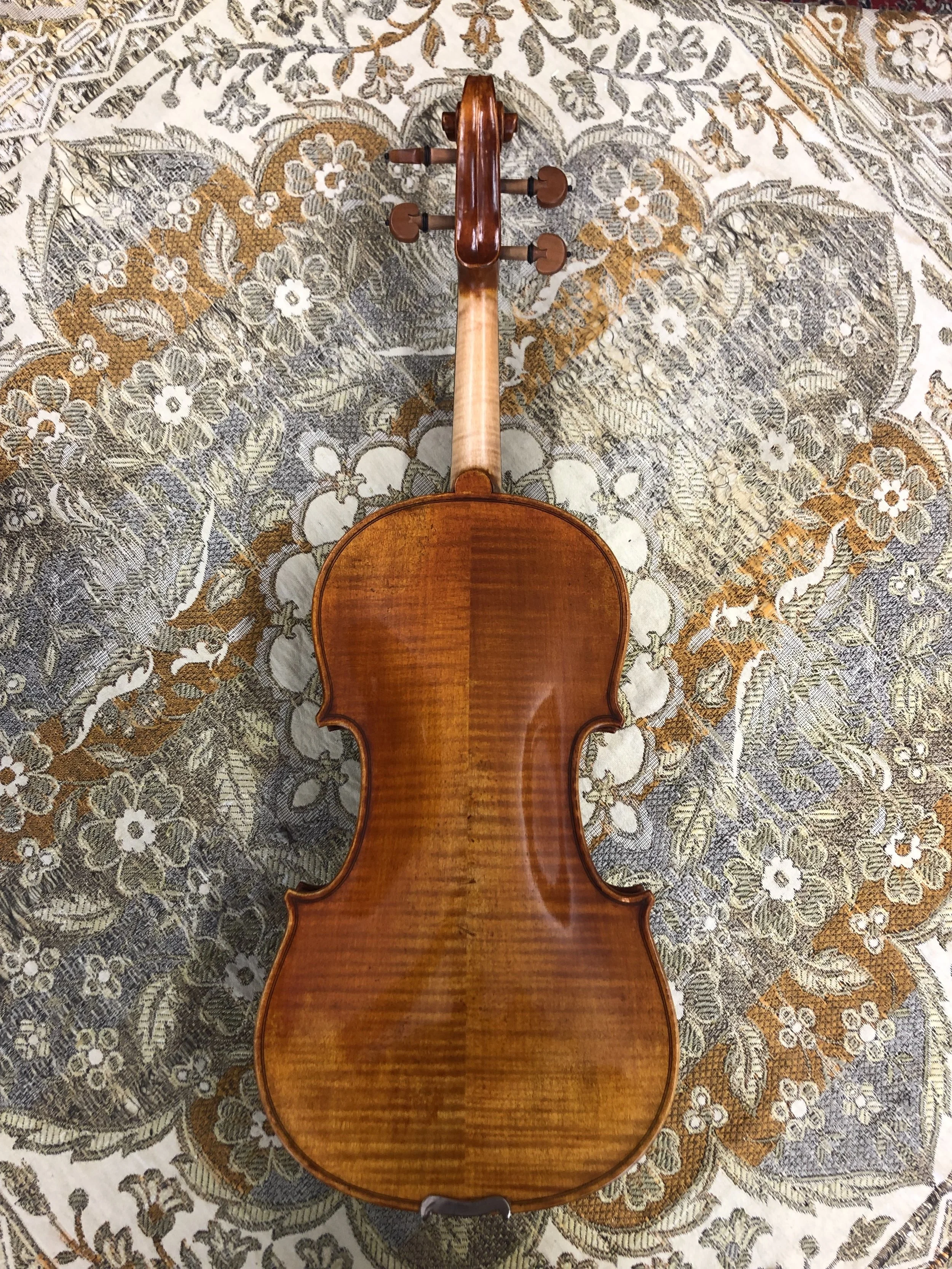 Tulsa Strings Violin Shop - Pietro Lombardi 502 Violin Back.jpg