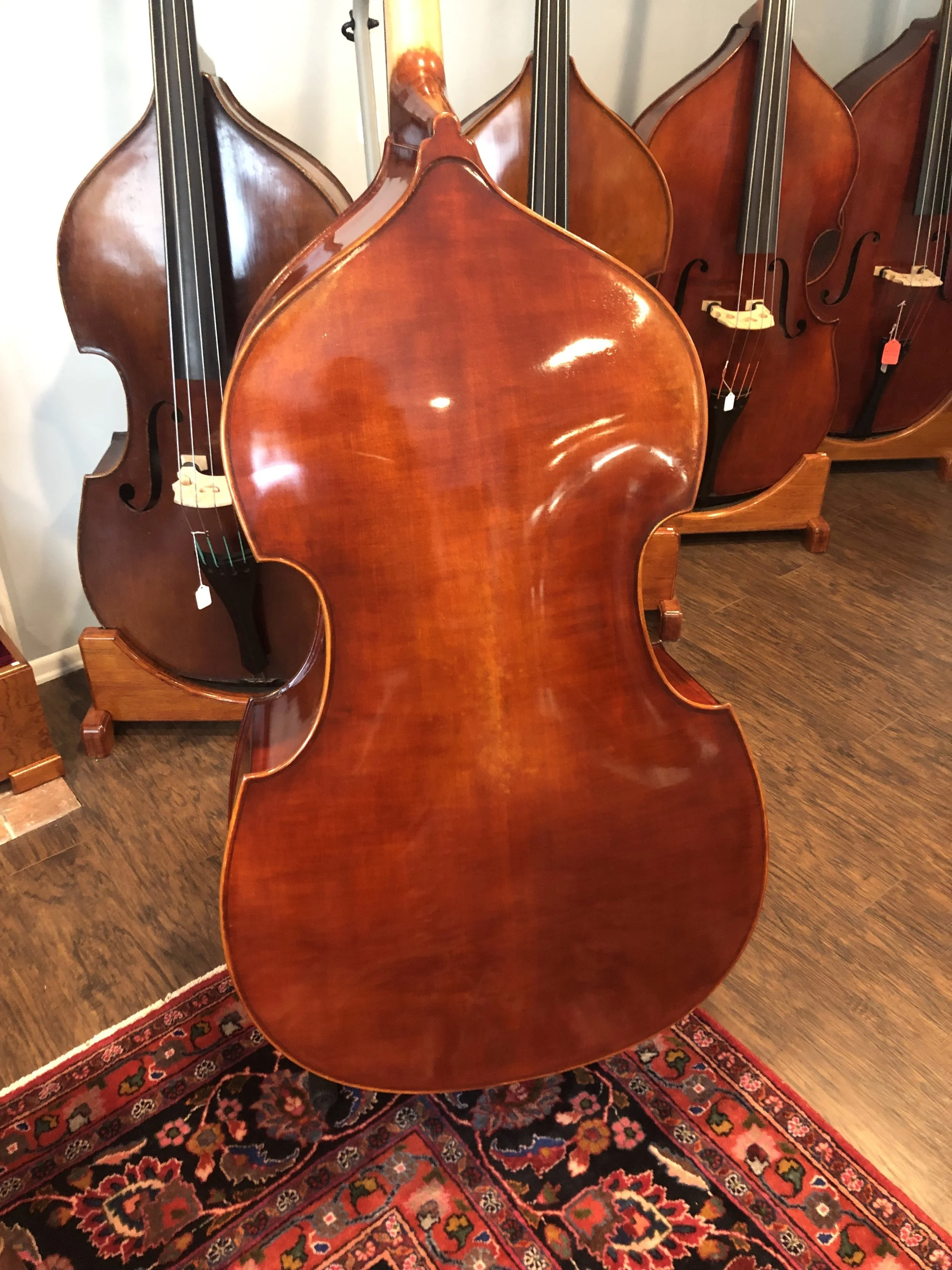 Tulsa Strings Violin Shop -3:4 VB701 Rudoulf Doetsch w: L.A. BassWorks C Extension Bass Back Close.jpg
