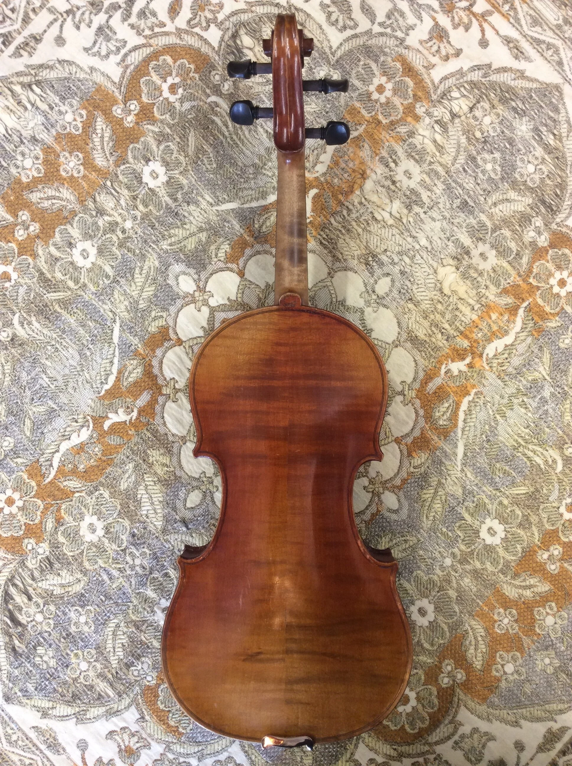 Tulsa Strings Violin Shop - George Washburn JTL French Violin Back.JPG