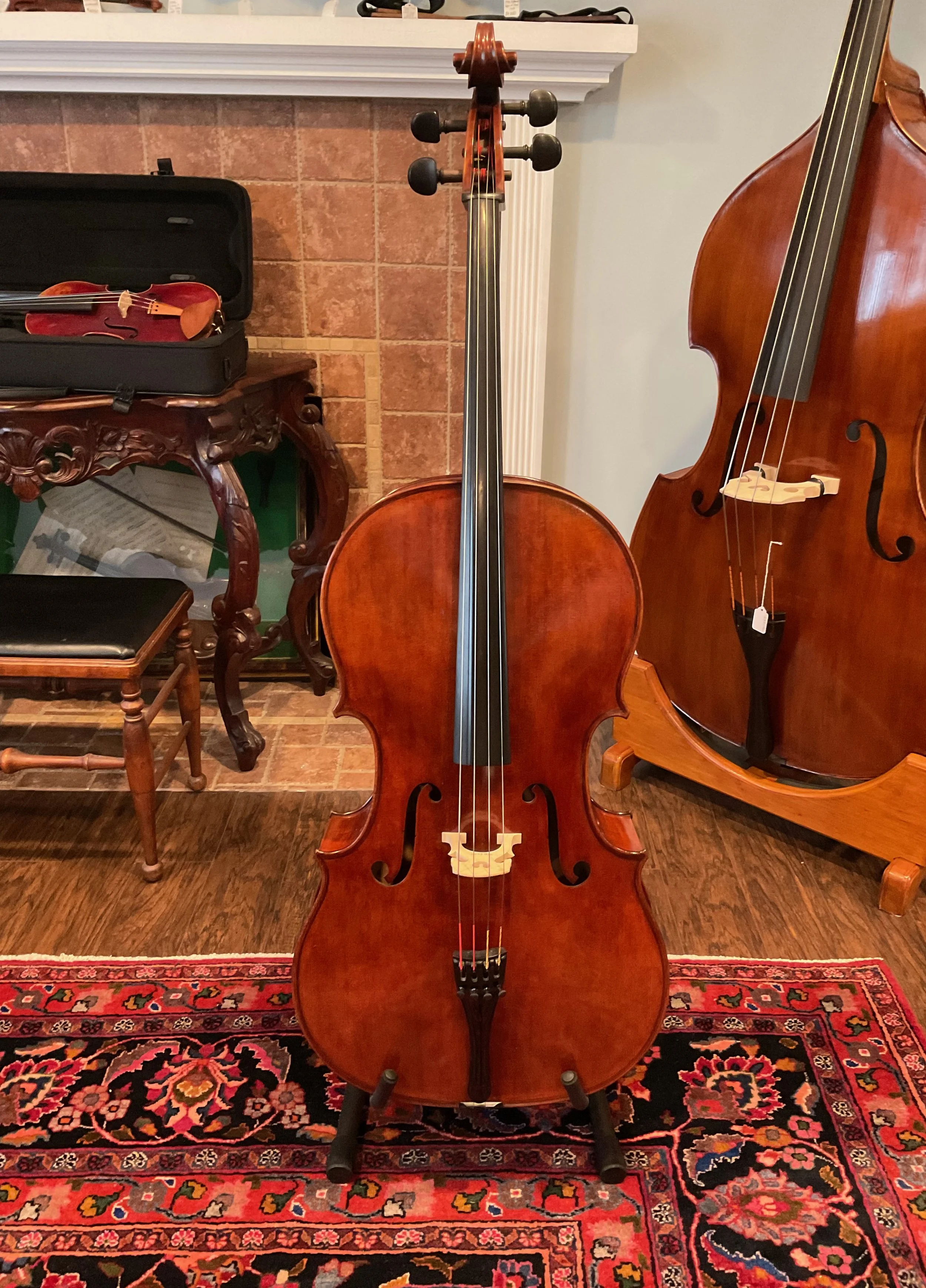 Stanley Kiernoziak 4/4 Cello from Chicago ca. 1996 — Tulsa Strings