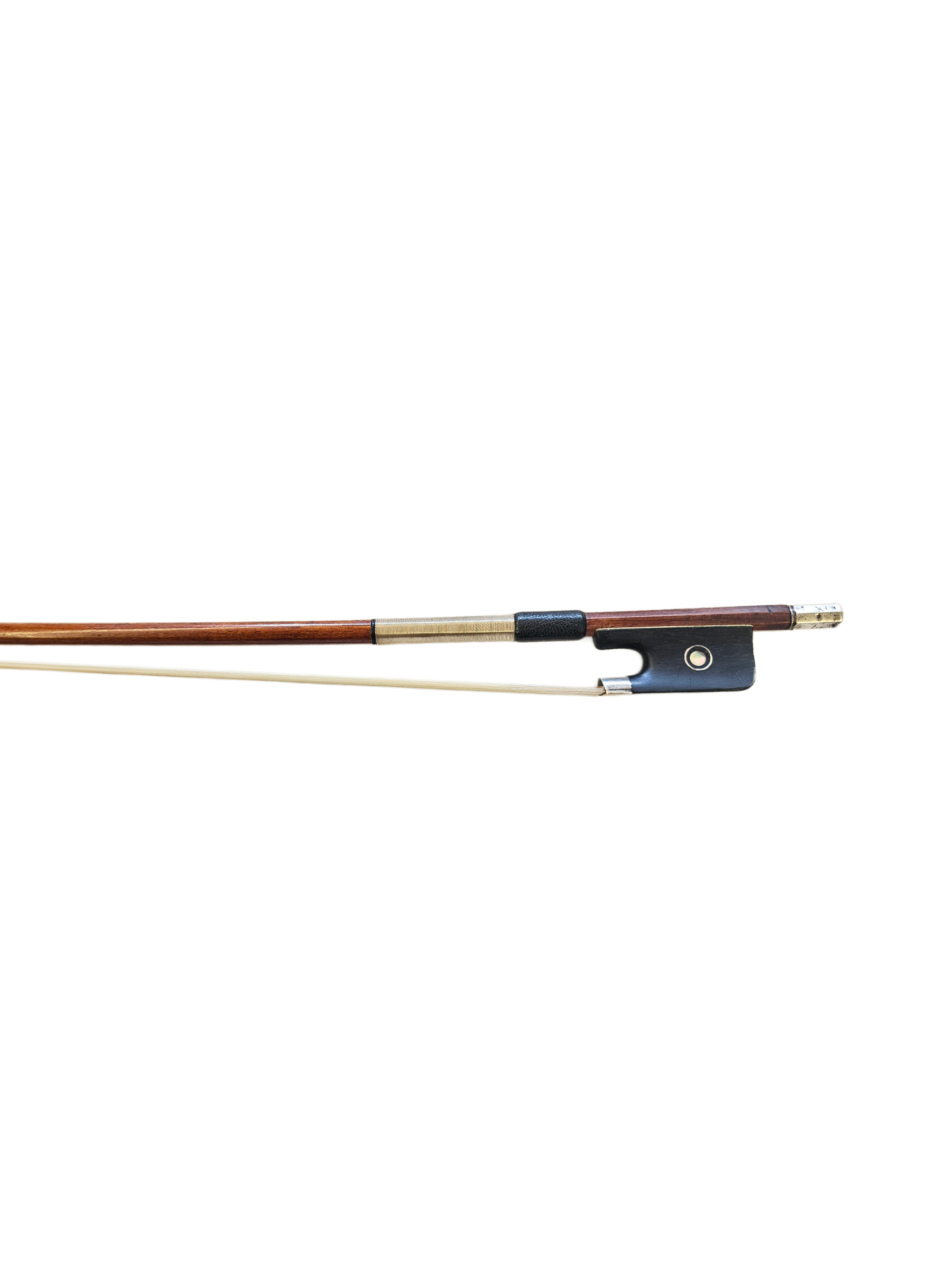 Unstamped German Pernambuco Cello Bow Frog.png