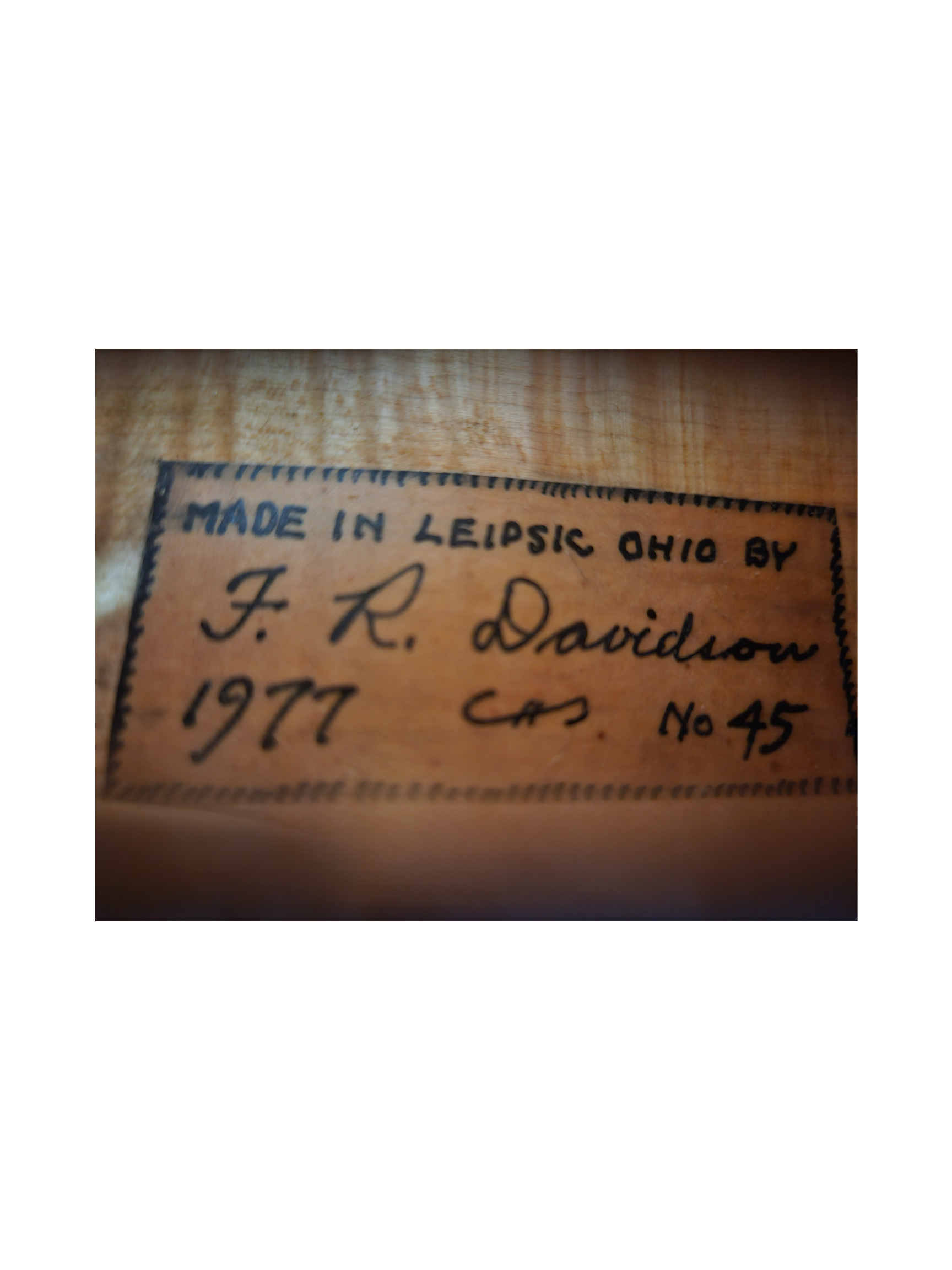 F. R. Davidson Ohio 1977 VL Sticker.png