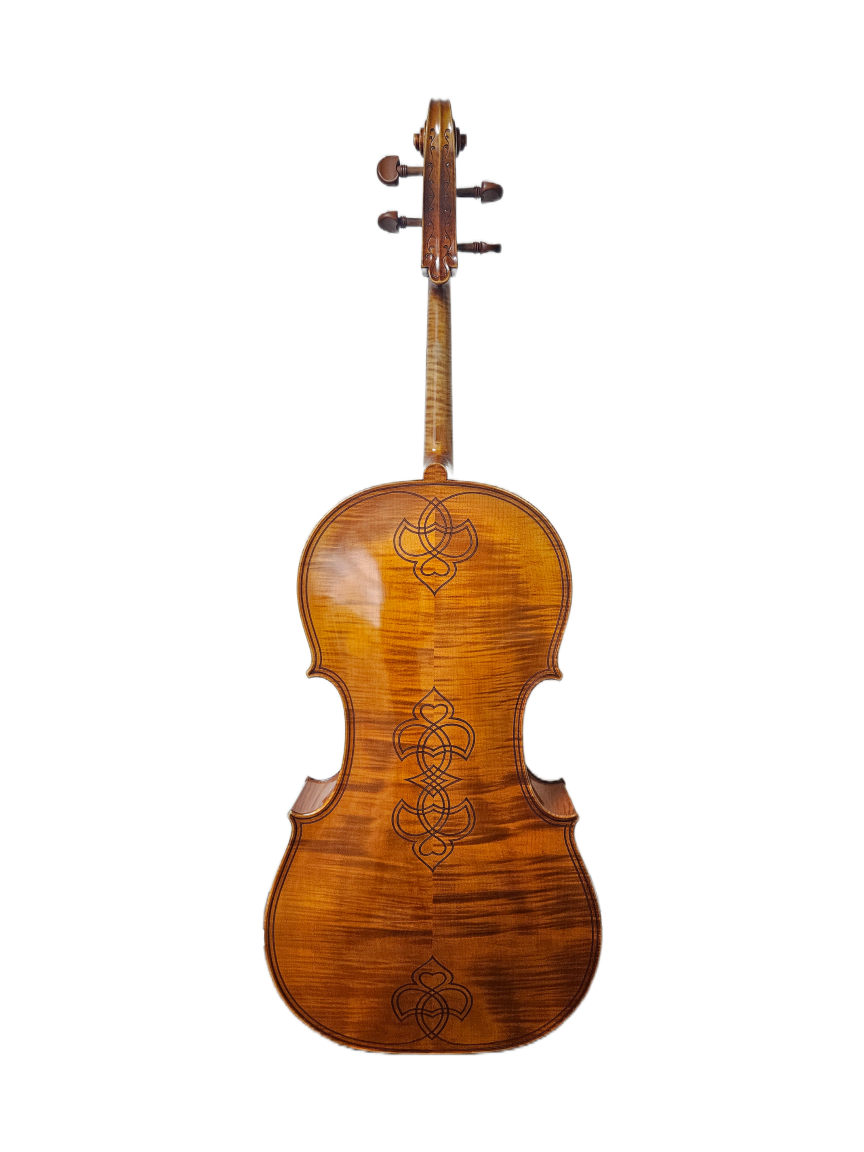 Riedl German 1994 Cello Back.png