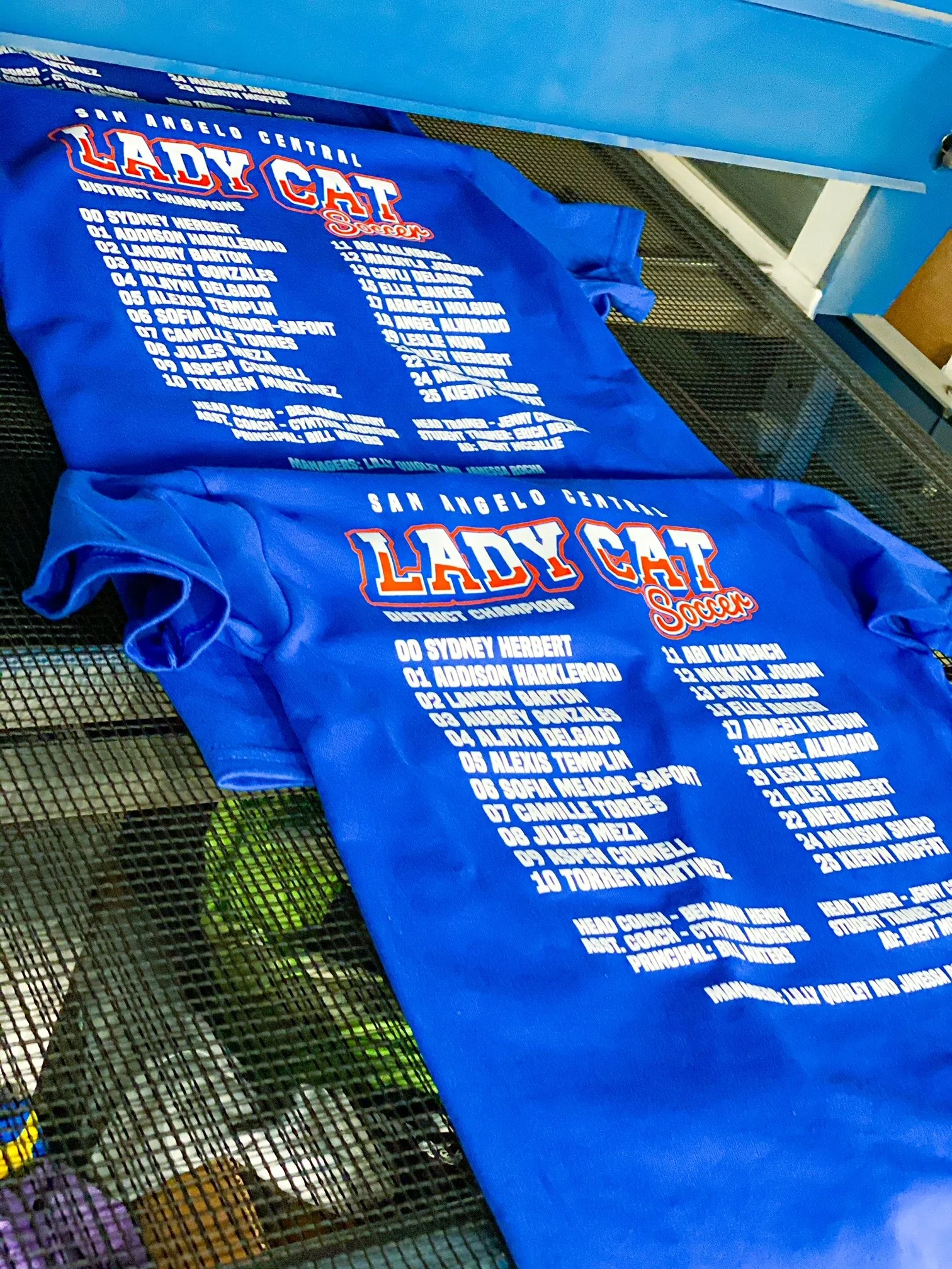 Support your Childs team with Soccer Fan T-shirts