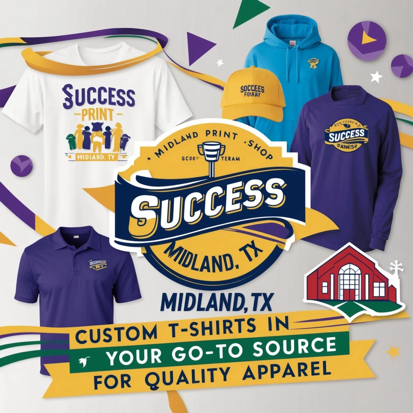 Custom T-Shirts in Midland, TX: Your Go-To Source for Quality Apparel