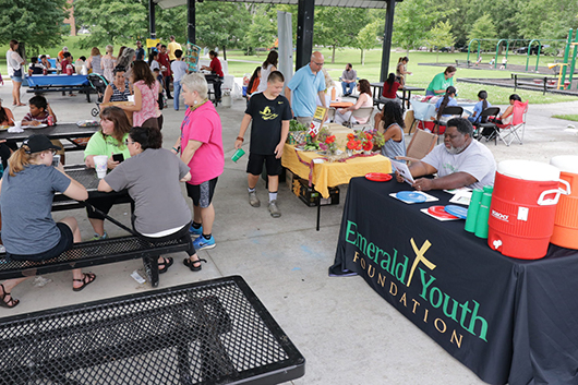 Emerald Youth Foundation at the Lonsdale International Market