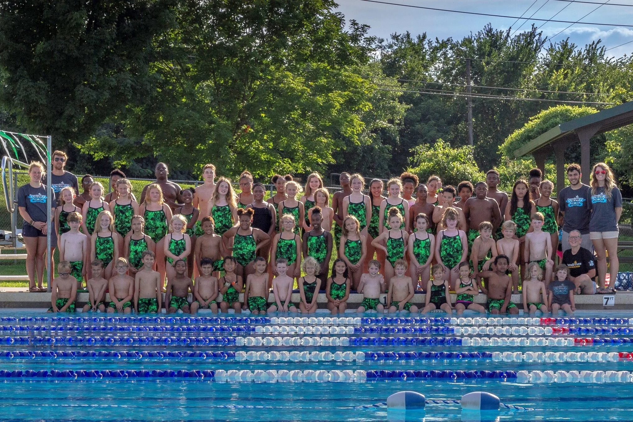 The 2019 Emerald Youth Swim Team