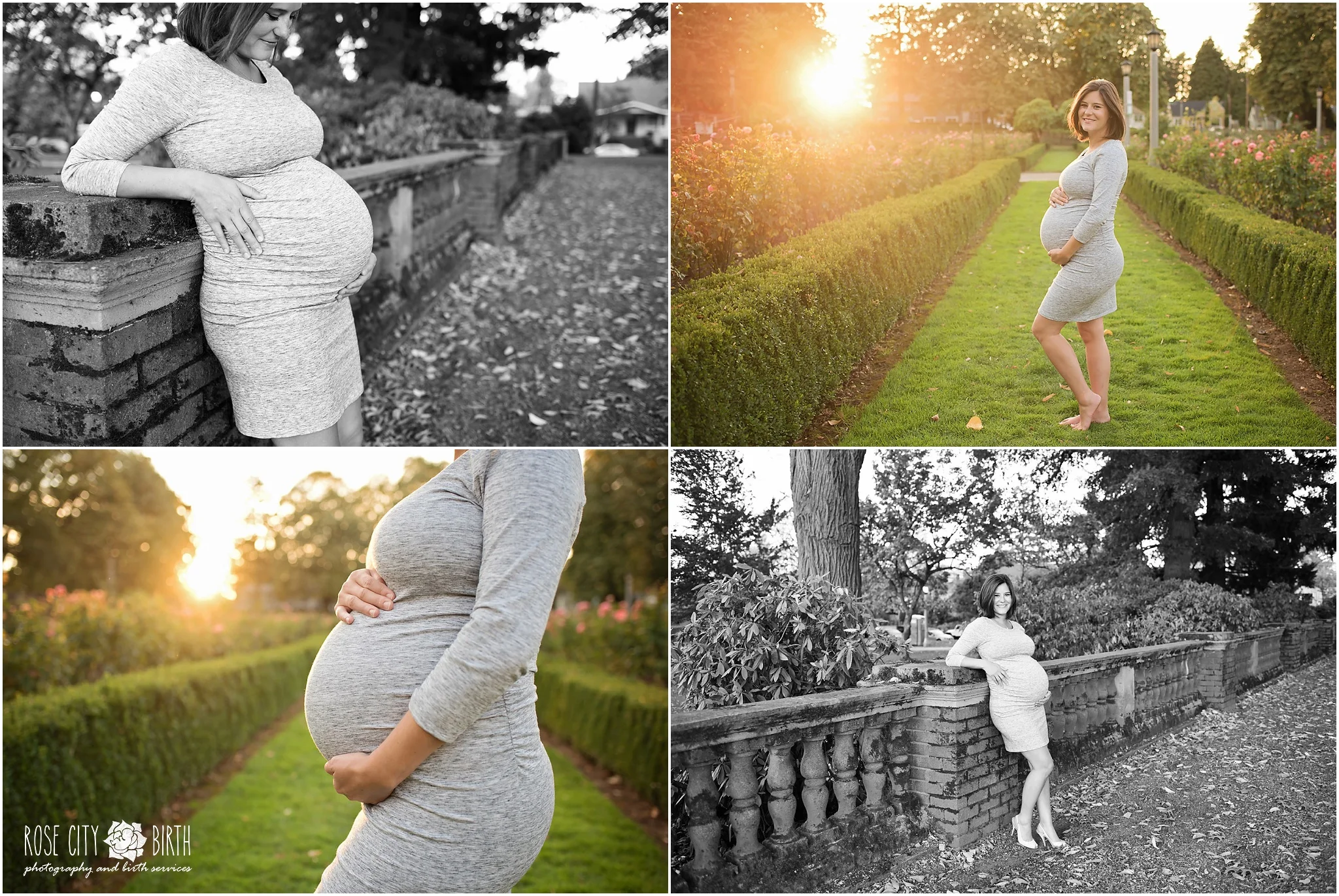 Portland Peninsula Park Maternity and Newborn Photographer_4