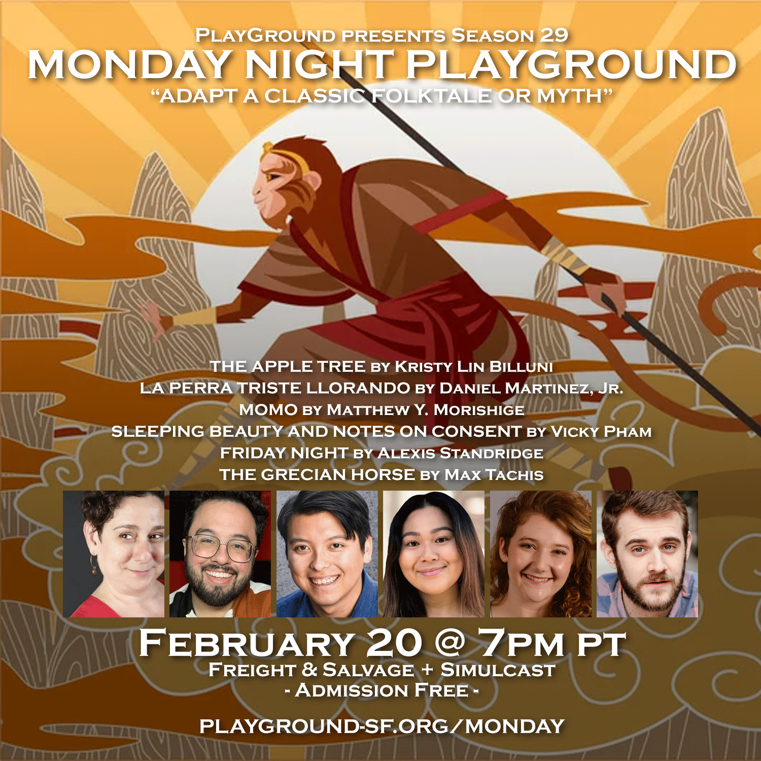 "The Apple Tree" In Monday Night Playground at Freight &amp; Salvage