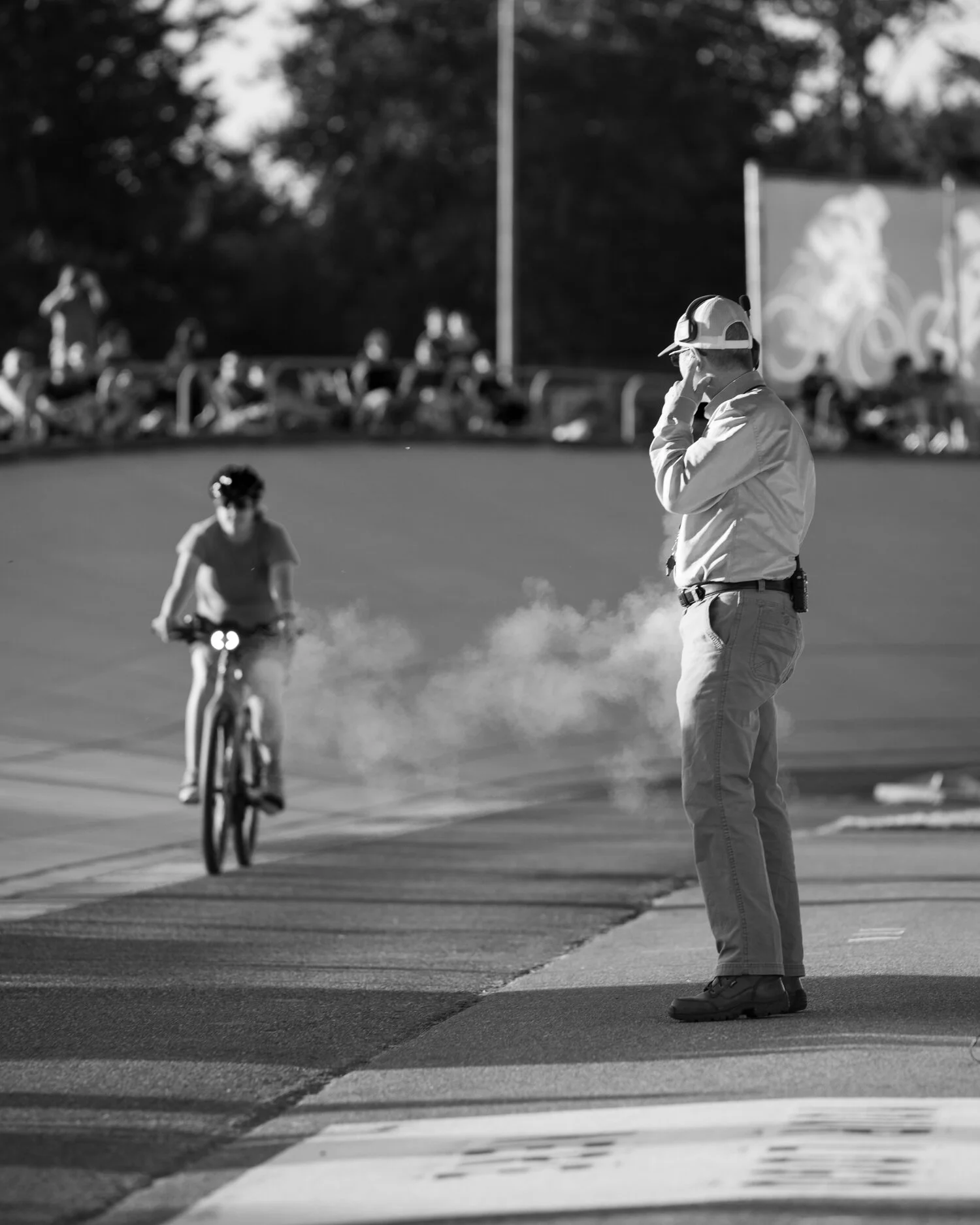 Starting the Keirin