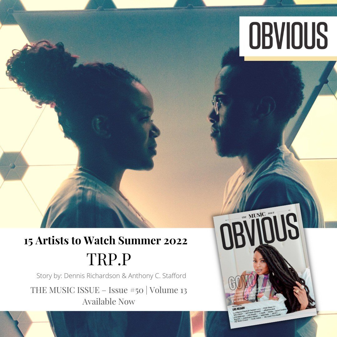 A huge thank you to @obviousmag  for recognising us as 1 of their 15 Artists to Watch, Summer 2022! 🙏🏿🙏🏿