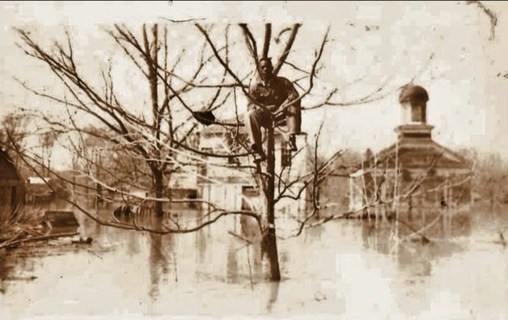 Rodney Flood of 1935- courtesy of Ivy McNeil; taken by her mother