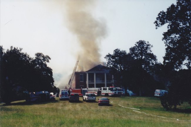 September 2002- Arlington on fire