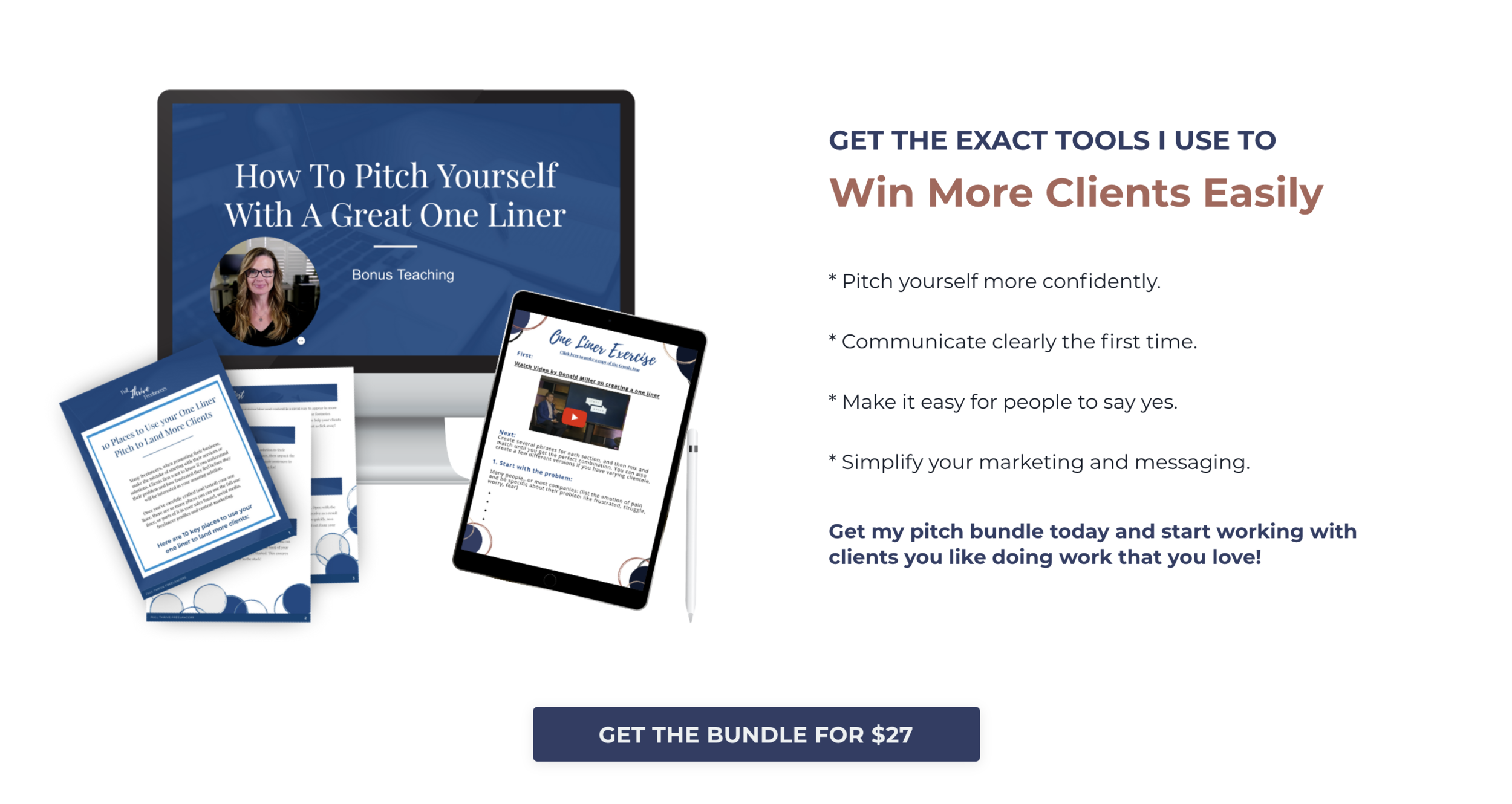 Pitch Bundle Sales Page 