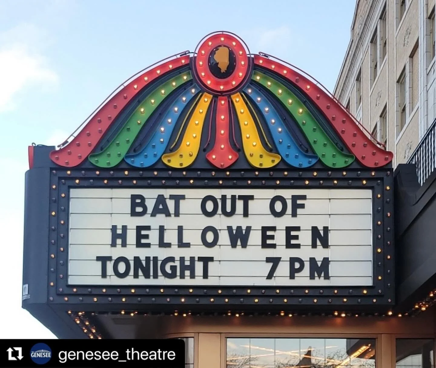 #Repost @genesee_theatre with @use.repost
・・・
Celebrate the best of Meat Loaf and Rocky Horror at The Genesee TONIGHT!
Doors open at 5:30PM.
Tickets are available in-person at The Box Office or online at Ticketmaster.
 
#MeatLoaf #MeatLoafTribute #