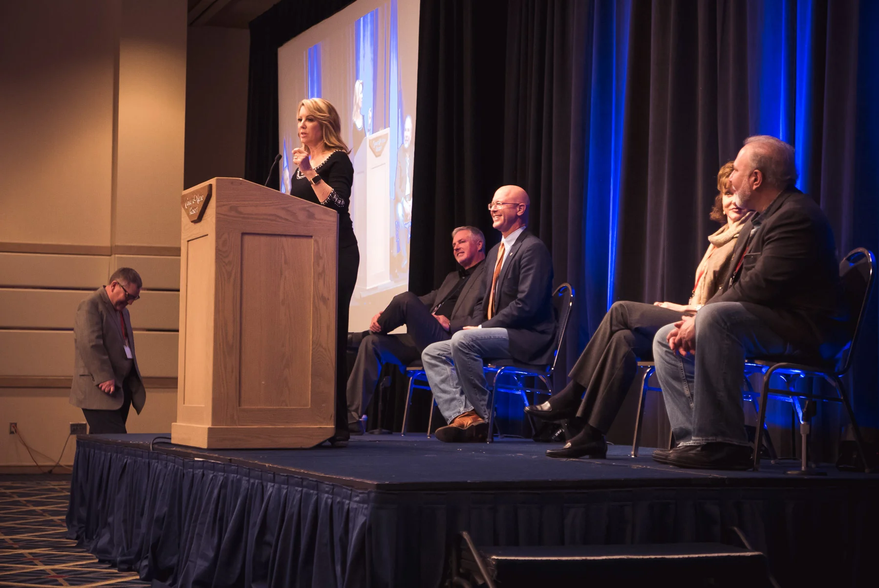 While all of the presentations are great, don't miss the panel discussions. These are always entertaining and informative.