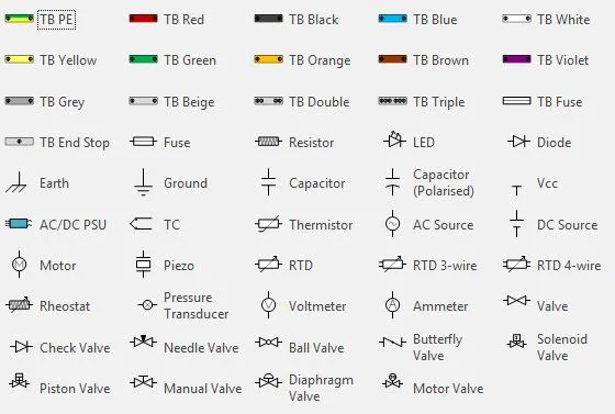 Visio Electrical Stencil