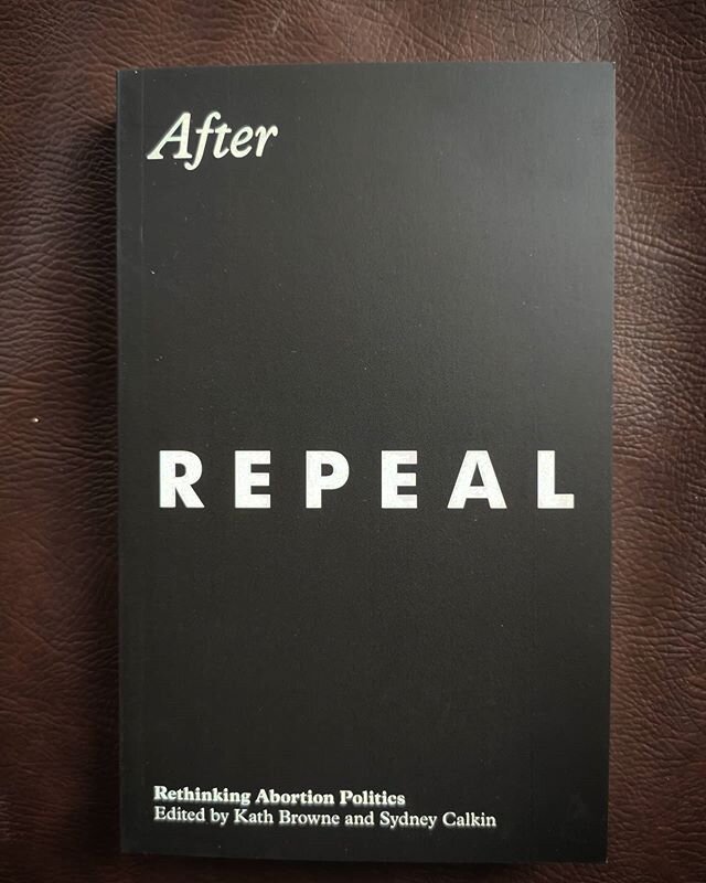 This wee book I have an endorsement for arrived in the post today - has some great chapters in it! 
#repeal #featuredfavourites