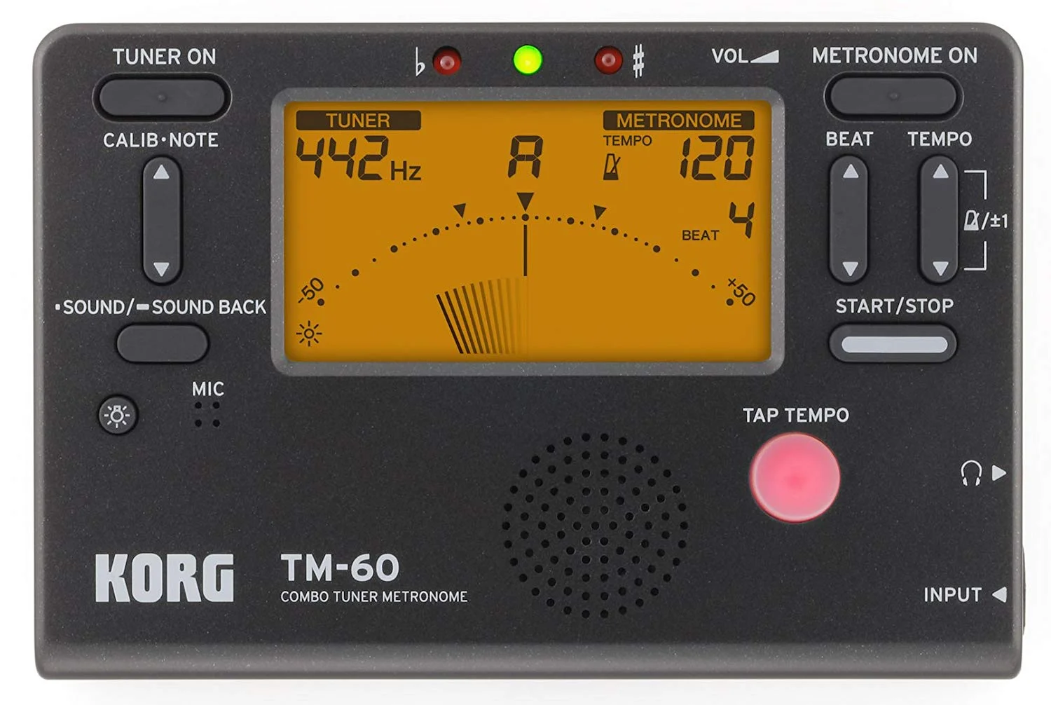 Korg TM60BK Tuner Metronome, Black.jpg
