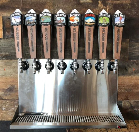 Featuring craft beers from Mt. Hood Brewing, along with a
