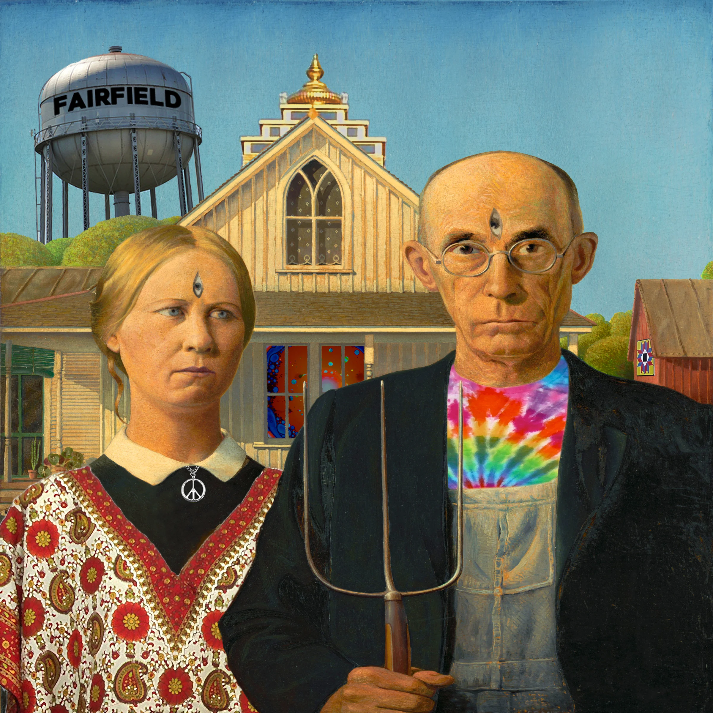  The album artwork for Stars of Cascadia’s second album, Fairfield, is spot on. Middle America, roots…but with a lot of challenging divisions that are polarizing the country. Image Courtesy: Stars of Cascadia 