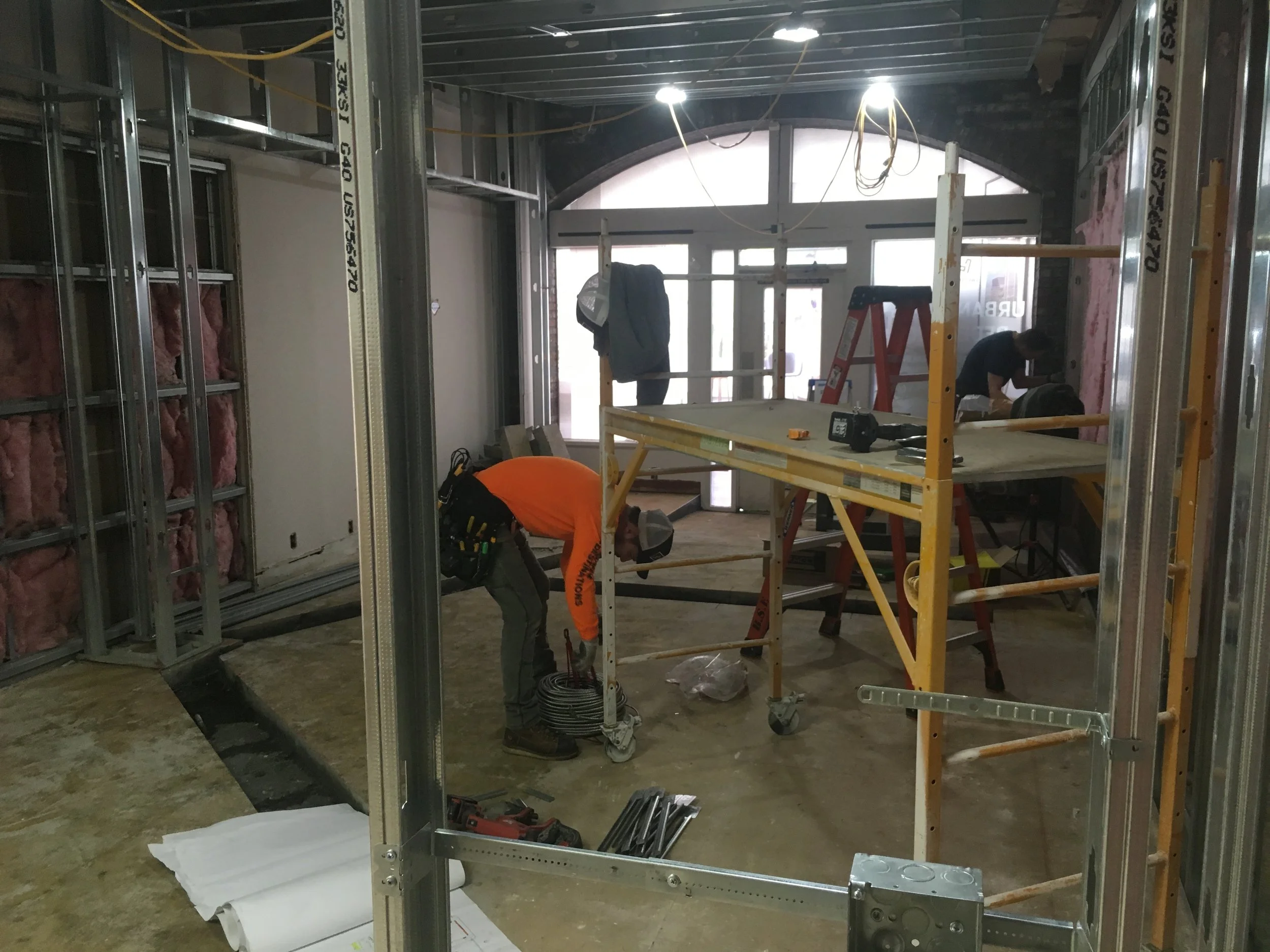 Workers are busy at Eyes on Broadway…expanding, expanding! Image Courtesy: Eyes on Broadway