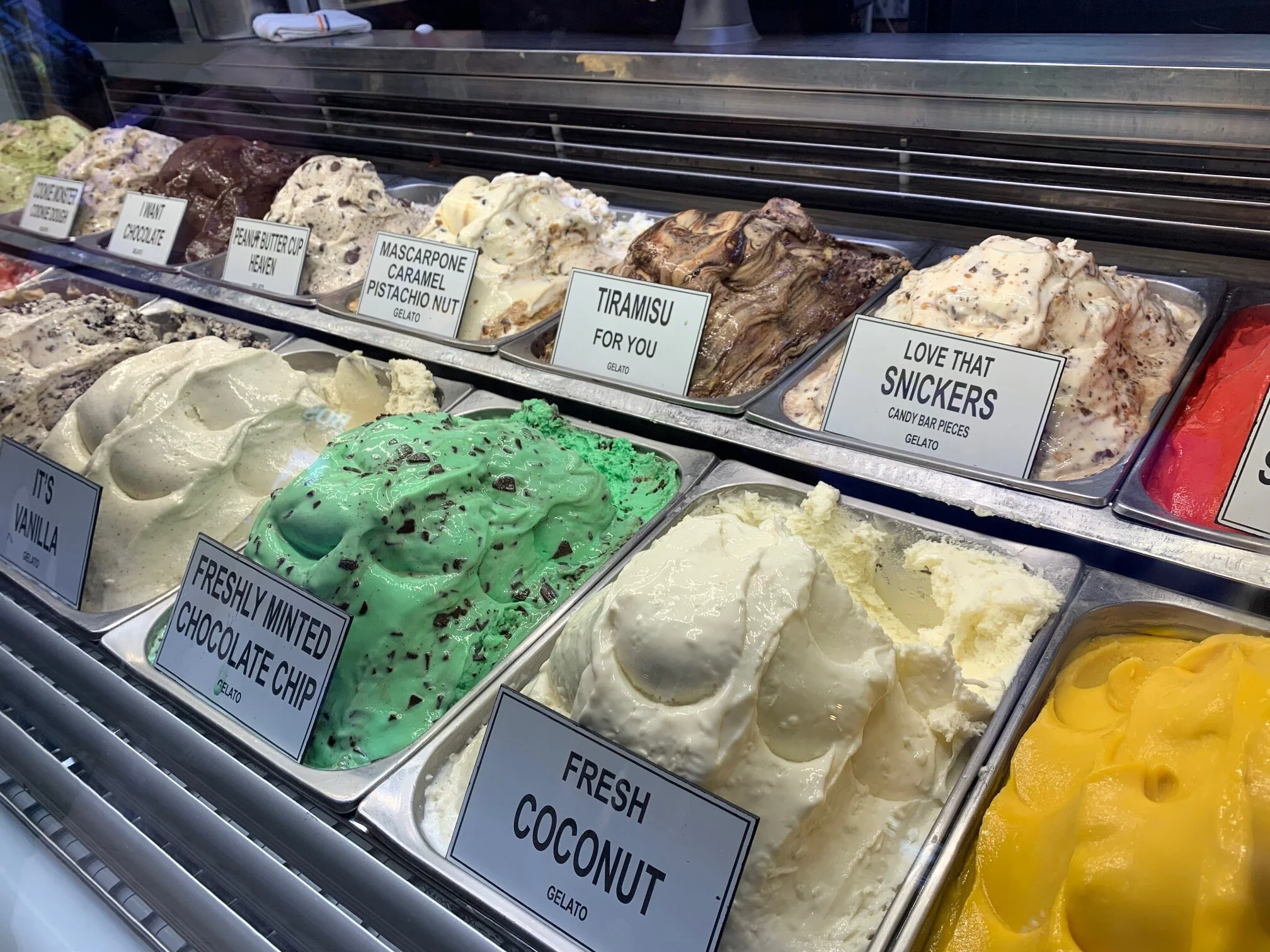 We ran into this gelato stand near La Piazza. Had to wait until after dinner to partake of course! Image Courtesy: Dan Meyers