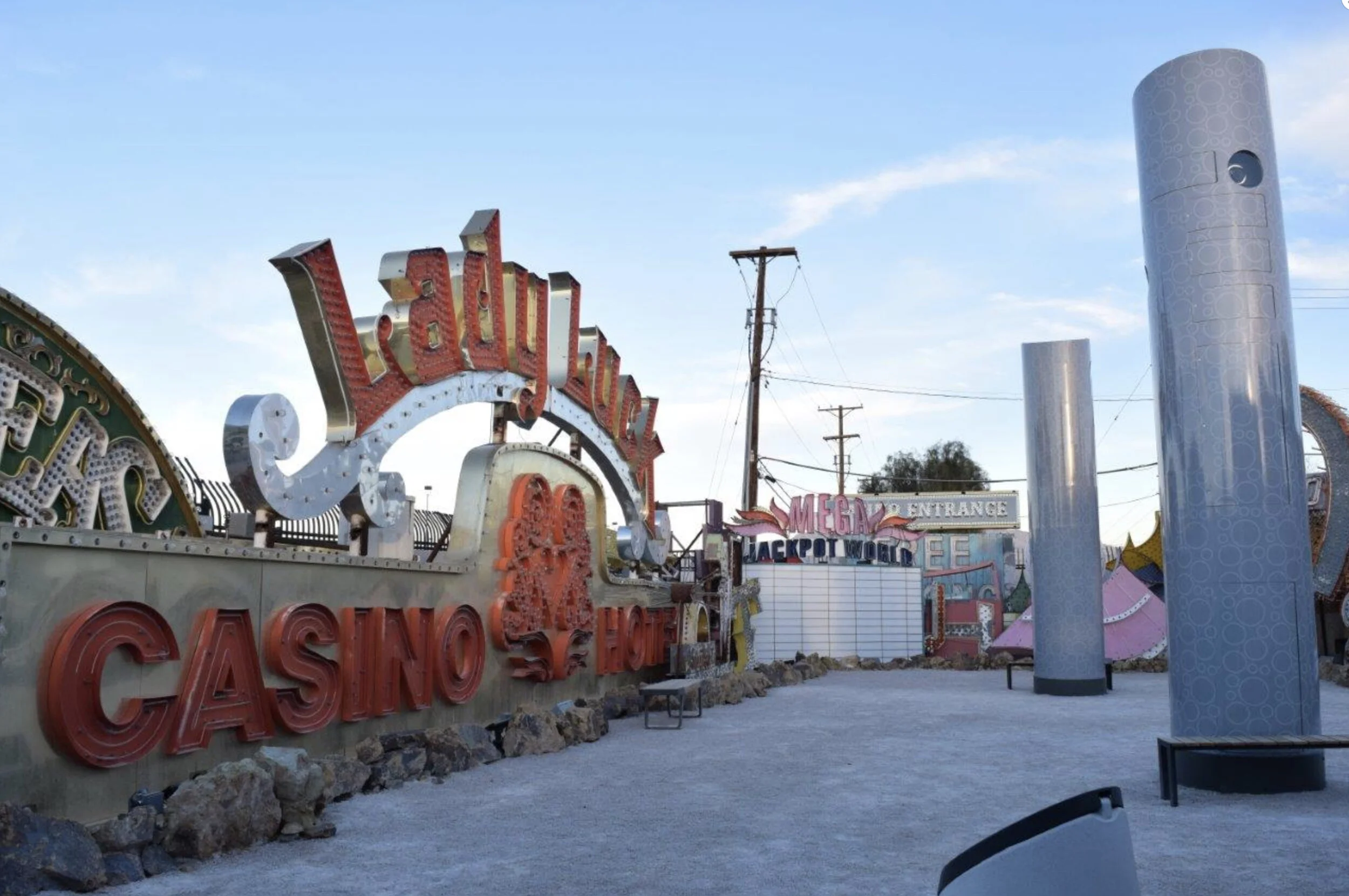 Here’s just one shot of the Neon Museum in Old Vegas. So much history here. This is a must visit. Image Courtesy: www.neonmuseum.org