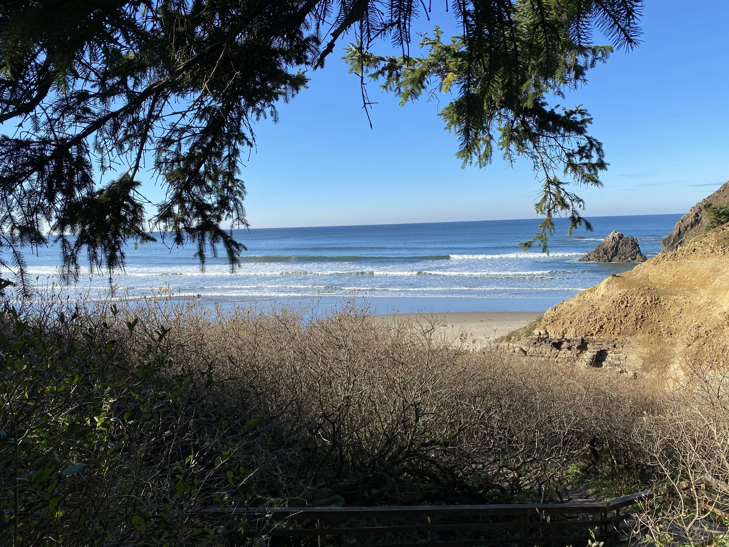 Getting out in nature is STILL the best option we have to avoid close contact with other people and get our needed exercise. Can’t say enough about the coast here. I took this shot just after a great, small wave session at Indian Beach. Image Courtesy: Dan Meyers