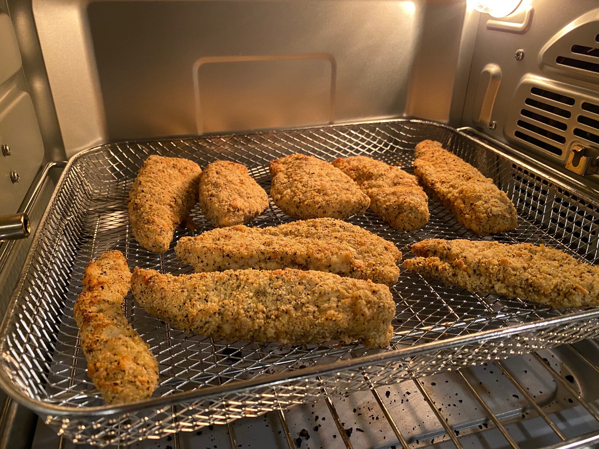 Fried Chicken Tenderloins Emeril Lagasse Power Air Fryer 360 XL 