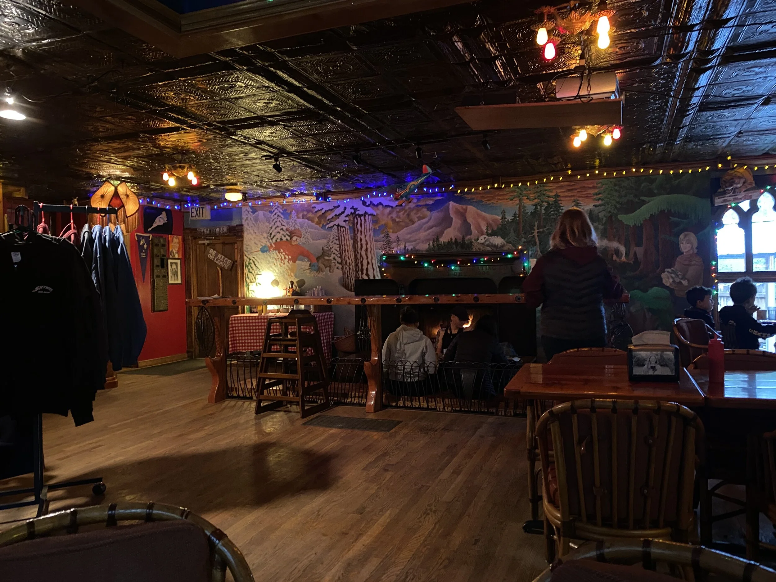  Interesting indeed, the Skyway features a big fireplace, wonderful bar and live music (a lot of this in non-COVID times). Image Courtesy: Dan Meyers 