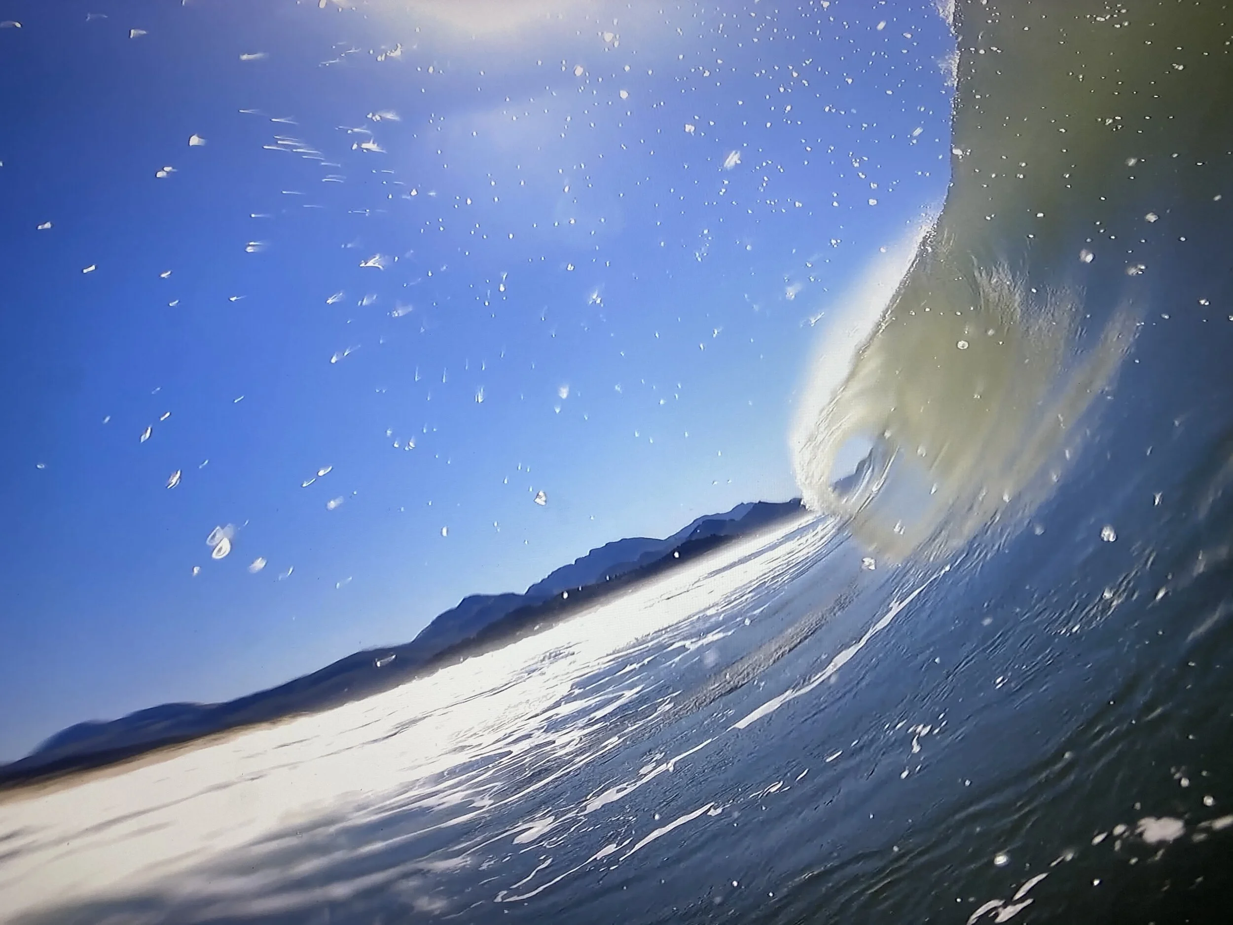 A view through the tube… Image Courtesy: Mark Perrin