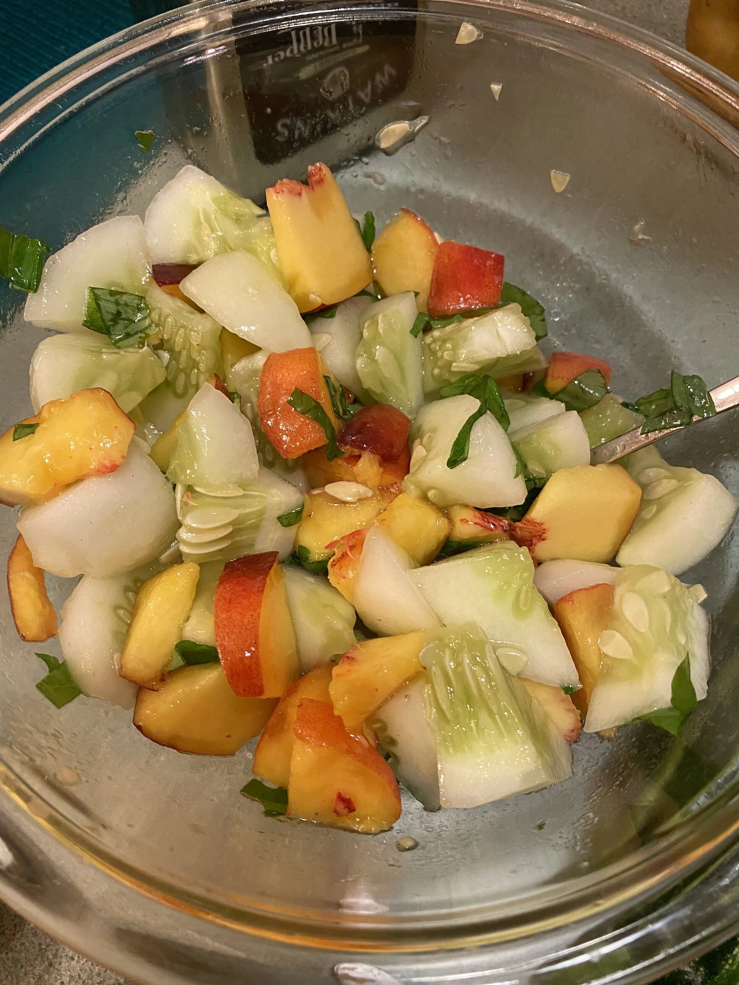 You will love this salad…assuming you are good with peaches, cucumbers and a simple vinaigrette. Easily a top 10 for me right now! Image Courtesy: Dan Meyers