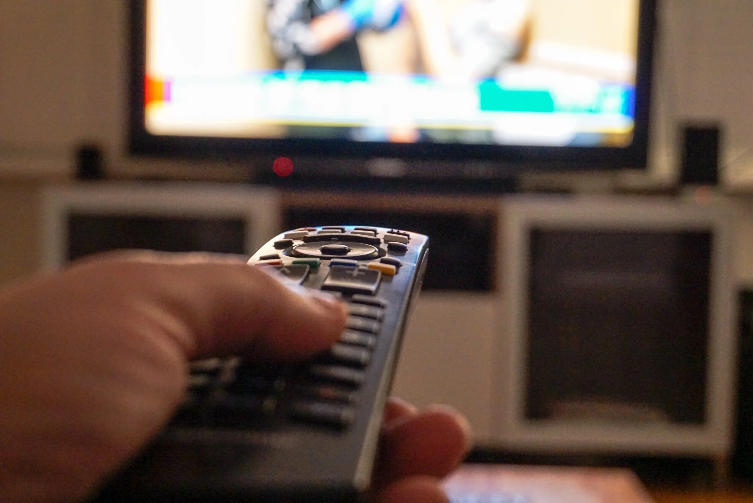  An uptick in screen time can be expected in the winter. Just be sure to blink, as staring at a TV or monitor screen for long periods can make us less likely to blink, which causes our eyes to dry out. Image Courtesy: Envato Elements 