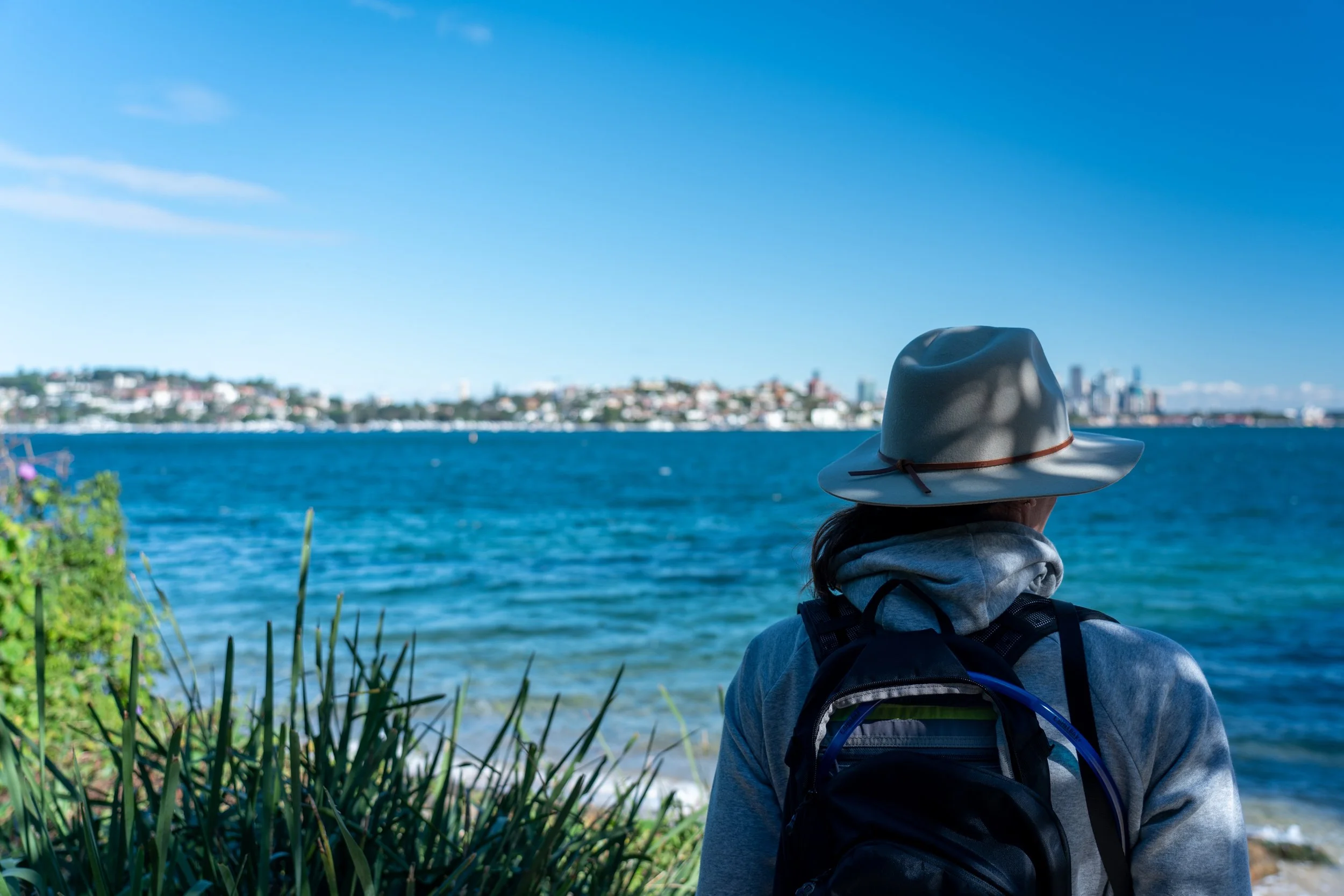  The shores of the Puget Sound are indeed pretty, but the UV rays that usually accompany a stroll on the shore need to be blocked, where possible, from your eyes. A wide brim hat is great for this! Image Courtesy: Envato Elements  