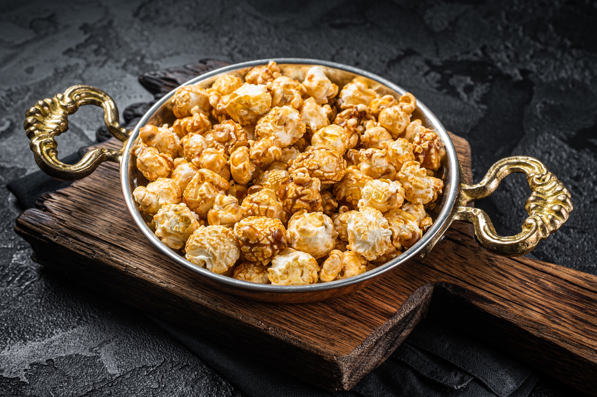  Caramel corn is a great gift and a great treat to bring as a dessert! Image Courtesy: Envato Elements 
