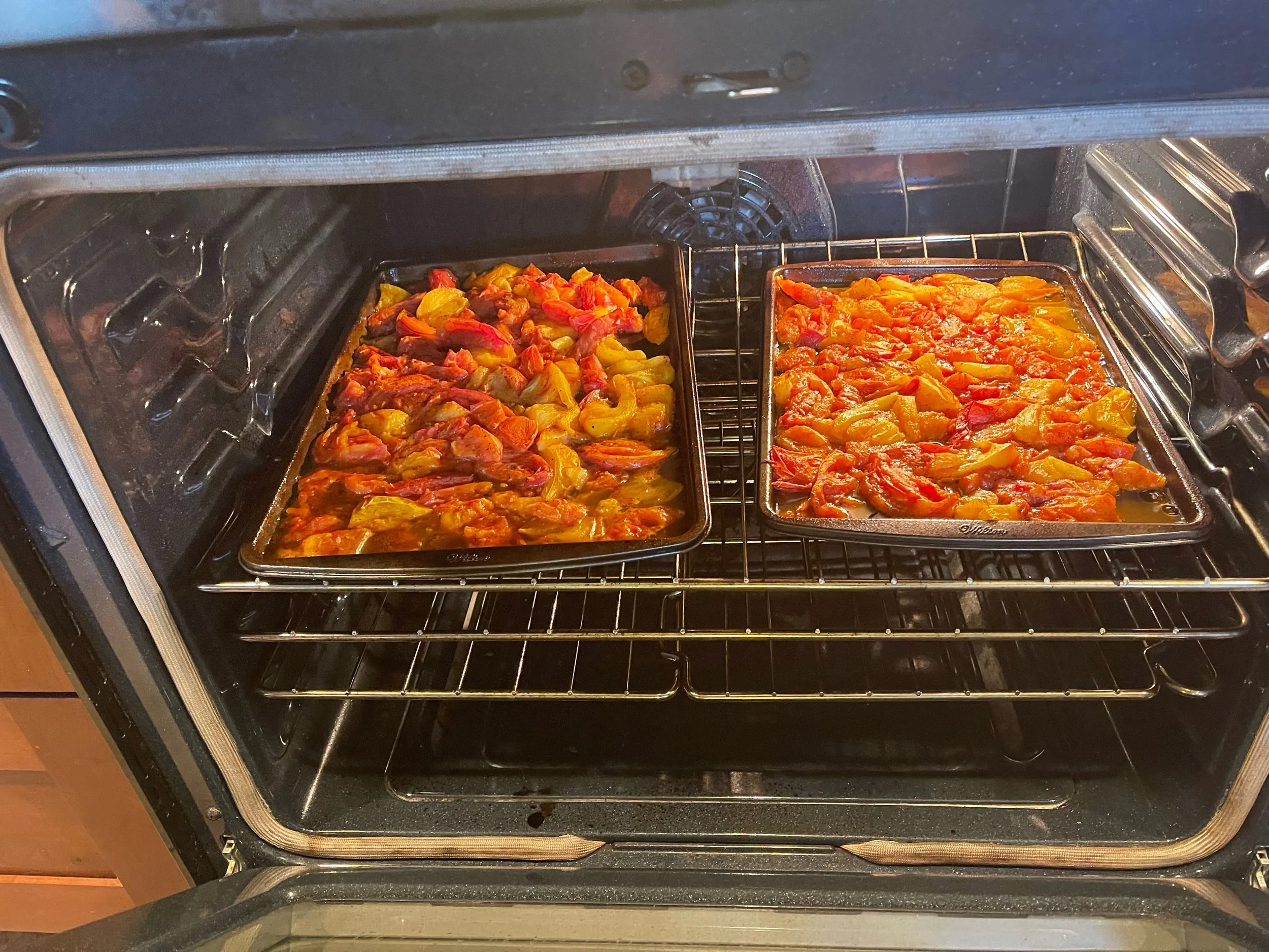 Pan-roasted Heirloom tomatoes are a critical part of a good pizza sauce! Image Courtesy: Dan Meyers