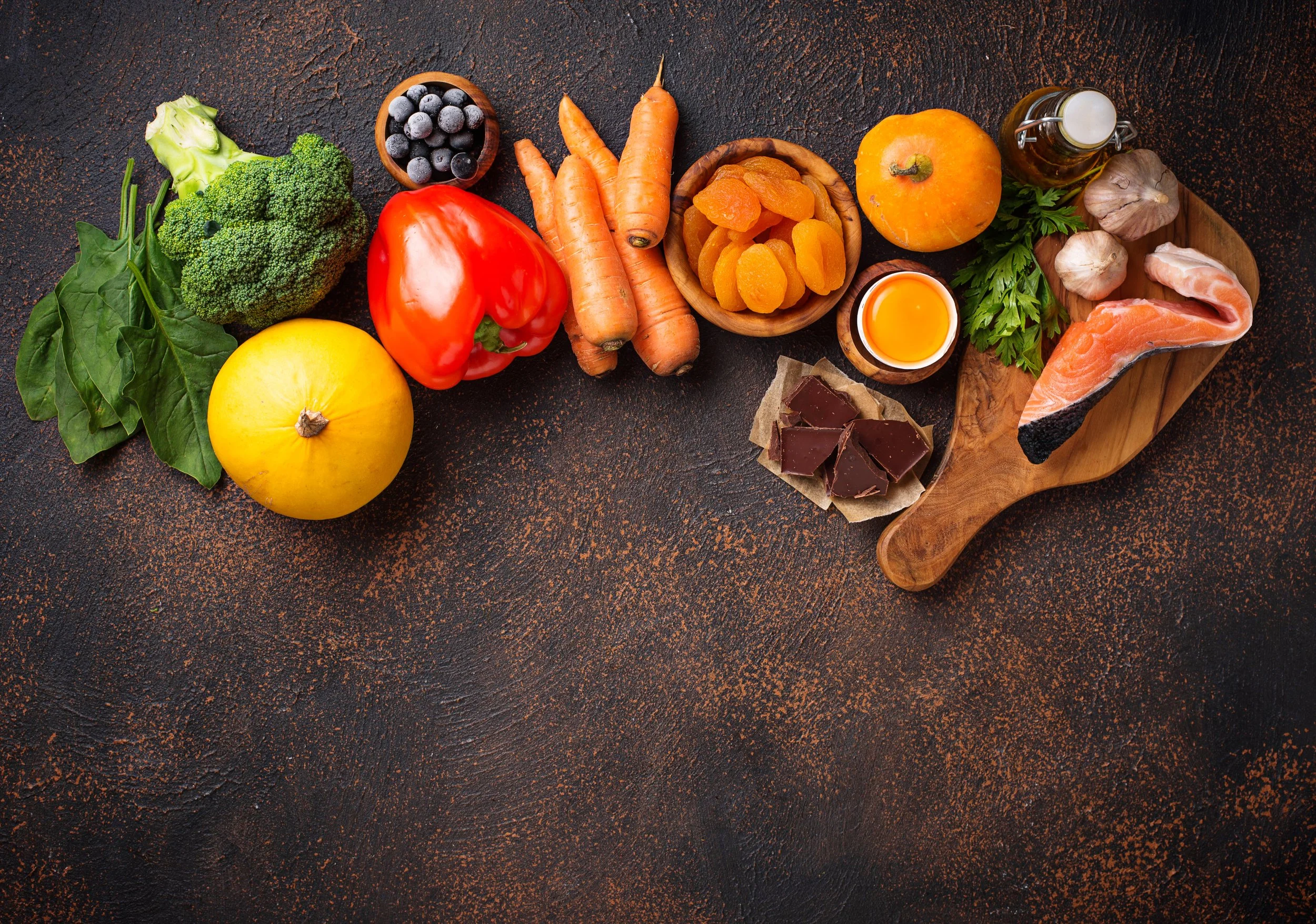  Certain foods are good for eye health. See the list below for some great suggestions. Image Courtesy: Envato Elements 