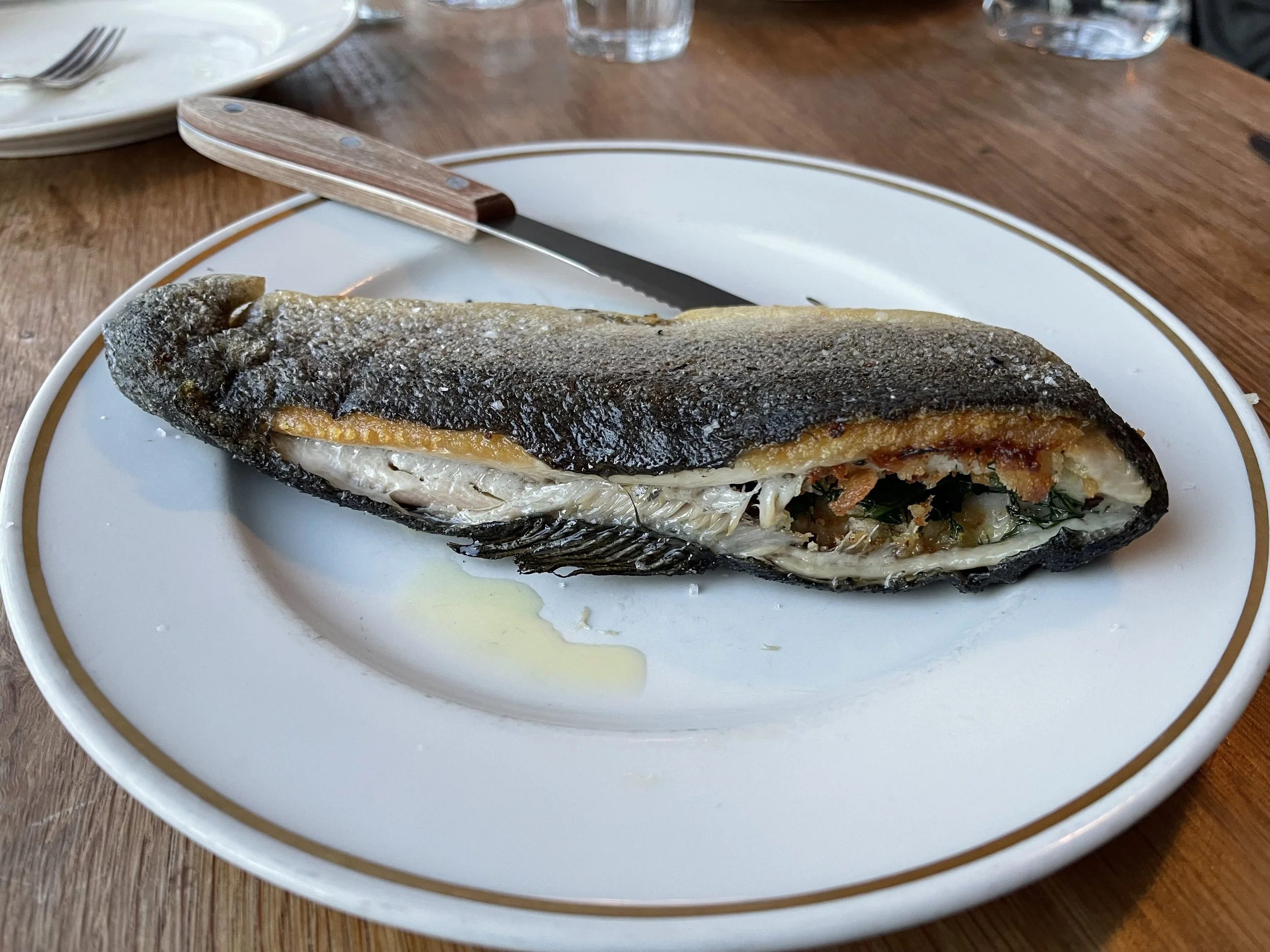  The stuffed rainbow trout at Luce. So well prepared, so tasty. Image Courtesy: Dan Meyers 