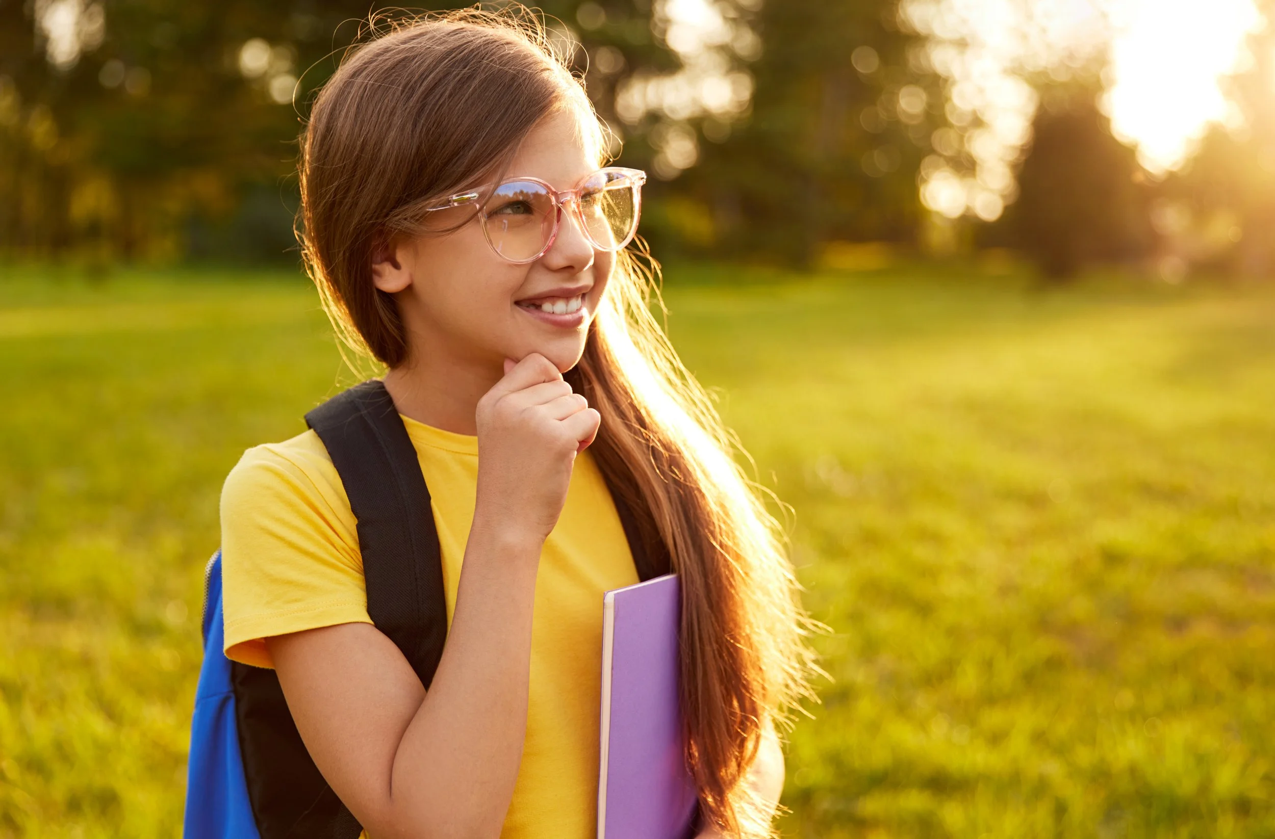  Back-to-school clothes? How about back-to-school frames? All kids get confidence from good style. Image courtesy: Envato Elements 