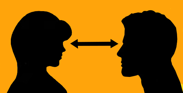  Eye contact is important for connection, respect, trustworthiness, and so much more. Image: Dreamstudio 