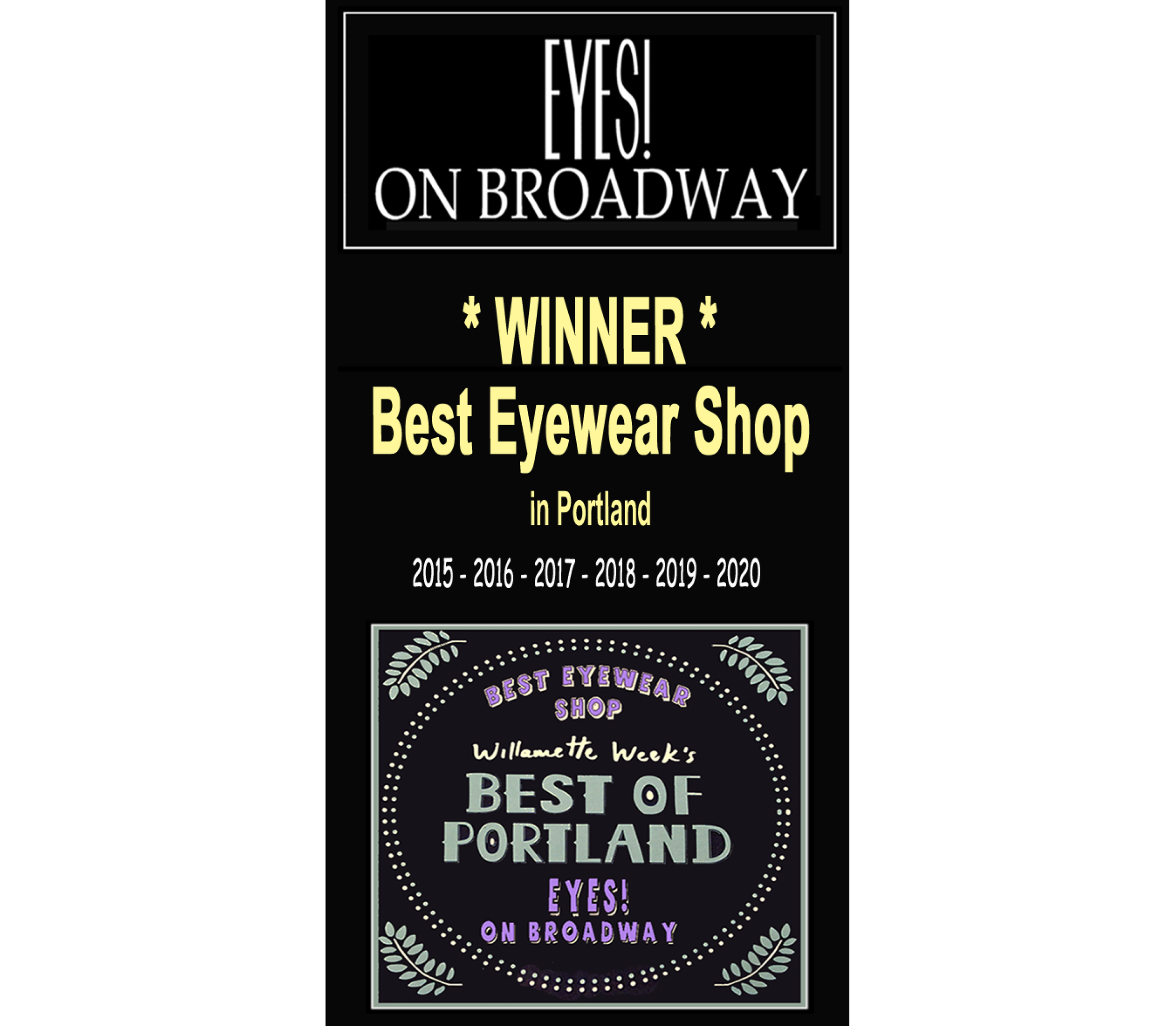  Six years in a row! Let’s make it seven!! Image: Eyes on Broadway 
