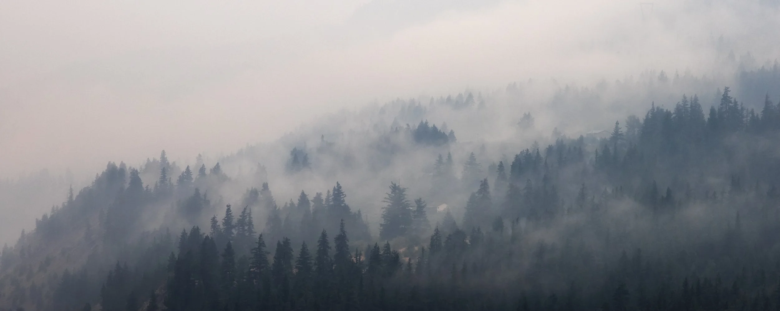 Wildfire smoke reigns over the Central Oregon Cascades in early September, 2022. Image Courtesy: Envato Elements