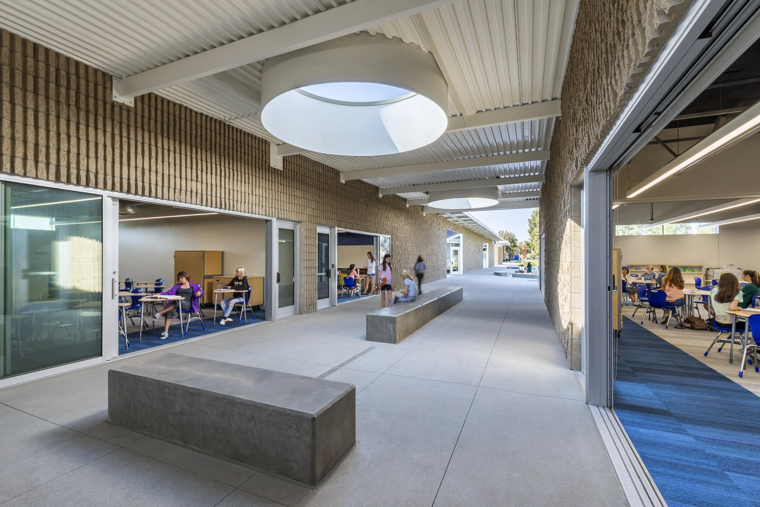 Classroom Mira Mesa High School — Architects Mosher Drew