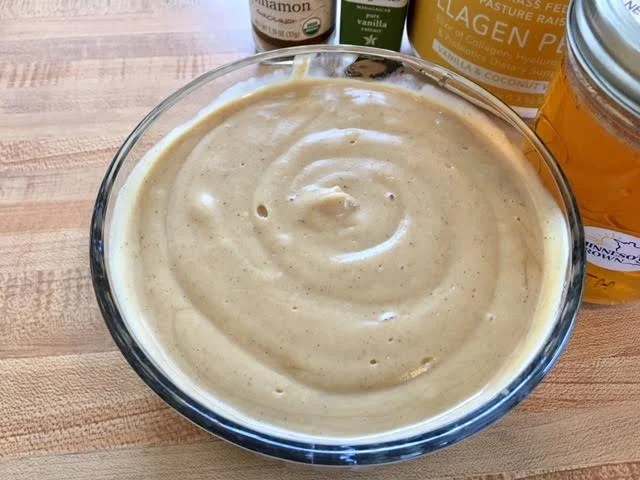 Collagen dessert hummus