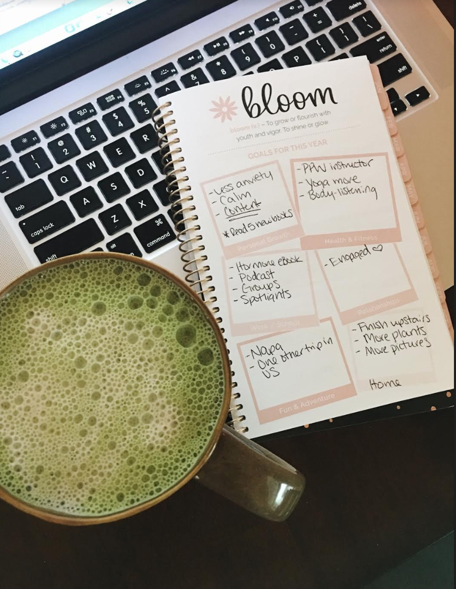 A hot beverage, a pen and some ideas!